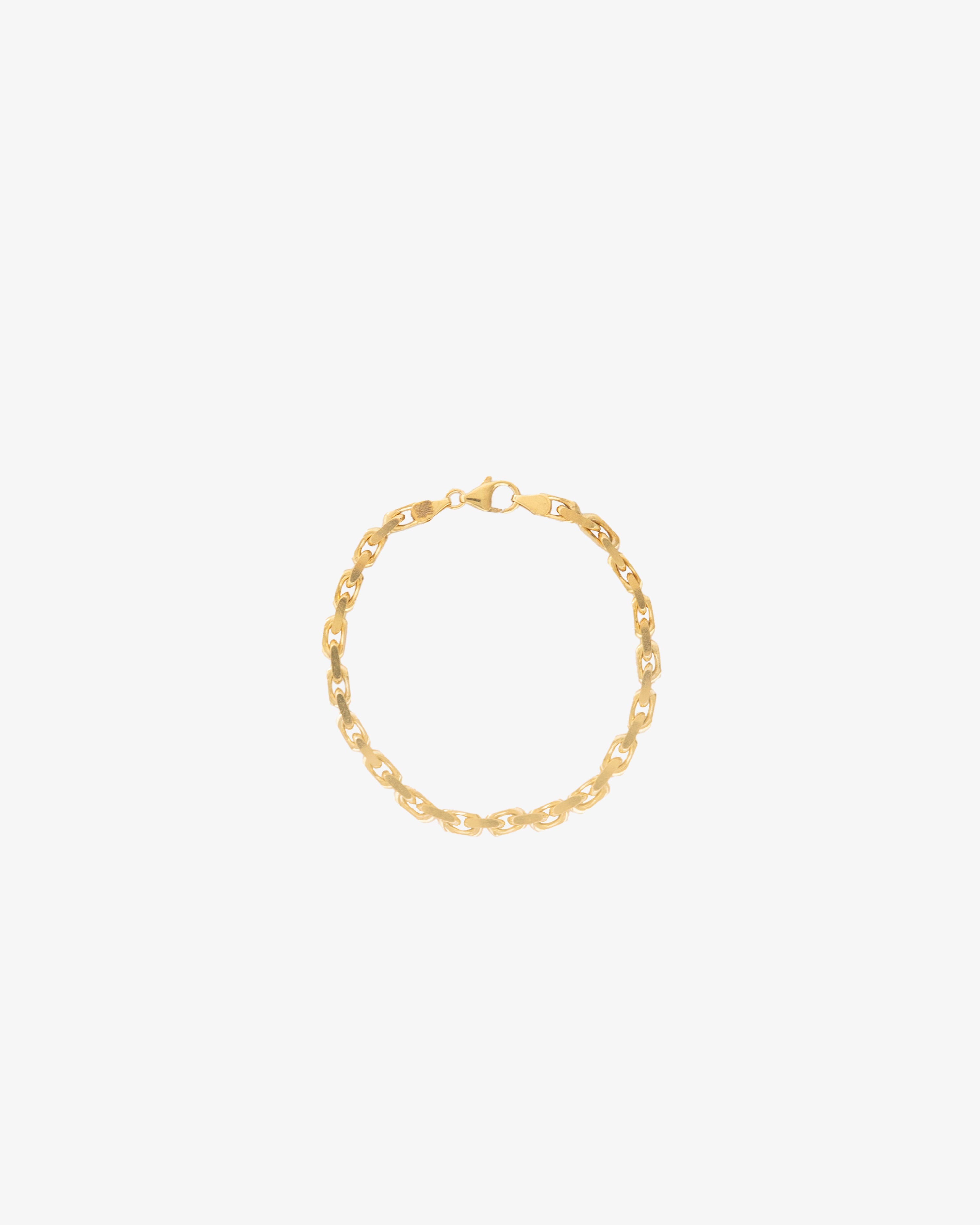 14Kt Gold Cable Link Bracelet