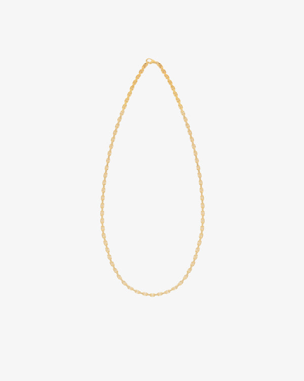 14Kt Gold Cable Link Chain Necklace