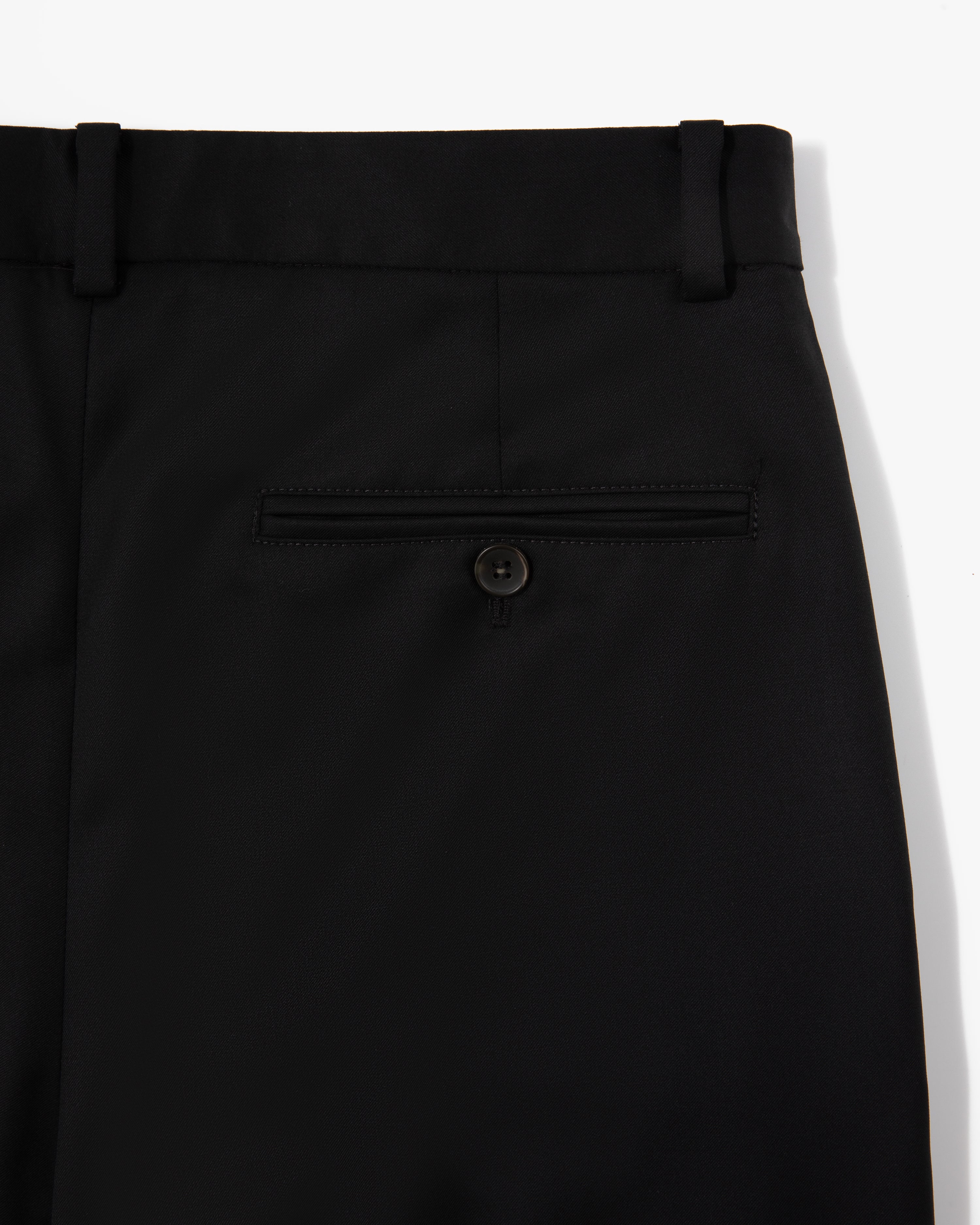 Gabardine Pintuck Trouser