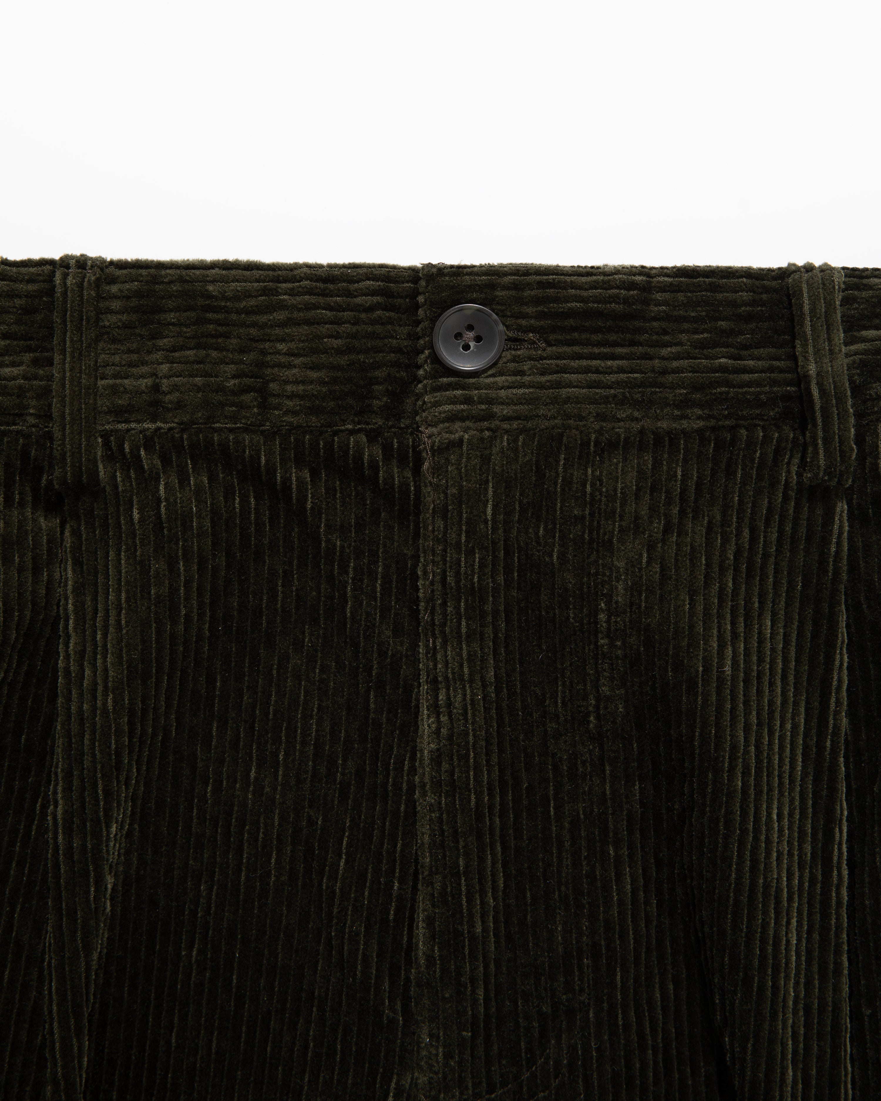 Double Pleated Corduroy Pant