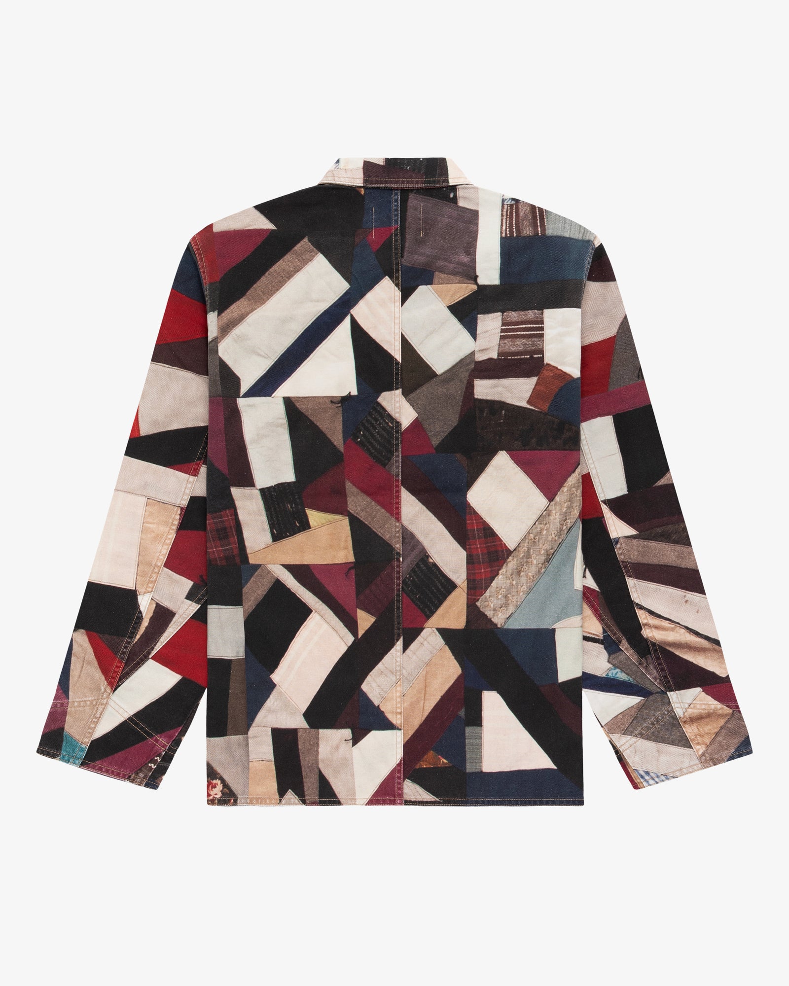 Quilt Print Chore Jacket