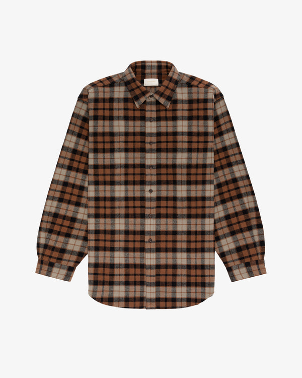 Plaid Cotton Overshirt