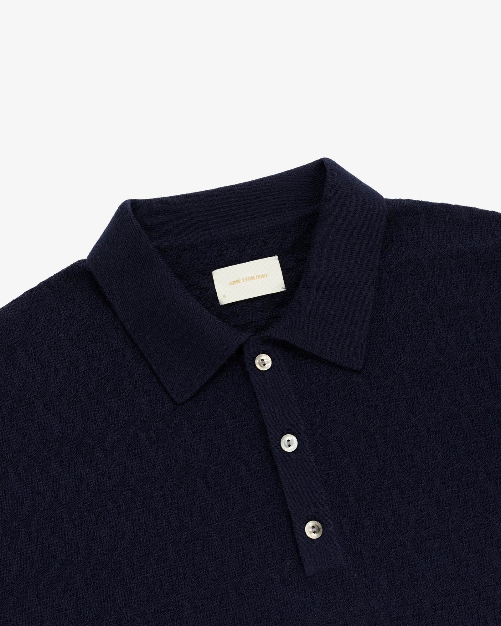 Short-Sleeve Knit Polo