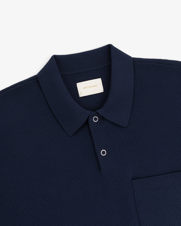 Short-Sleeve Knit  Polo