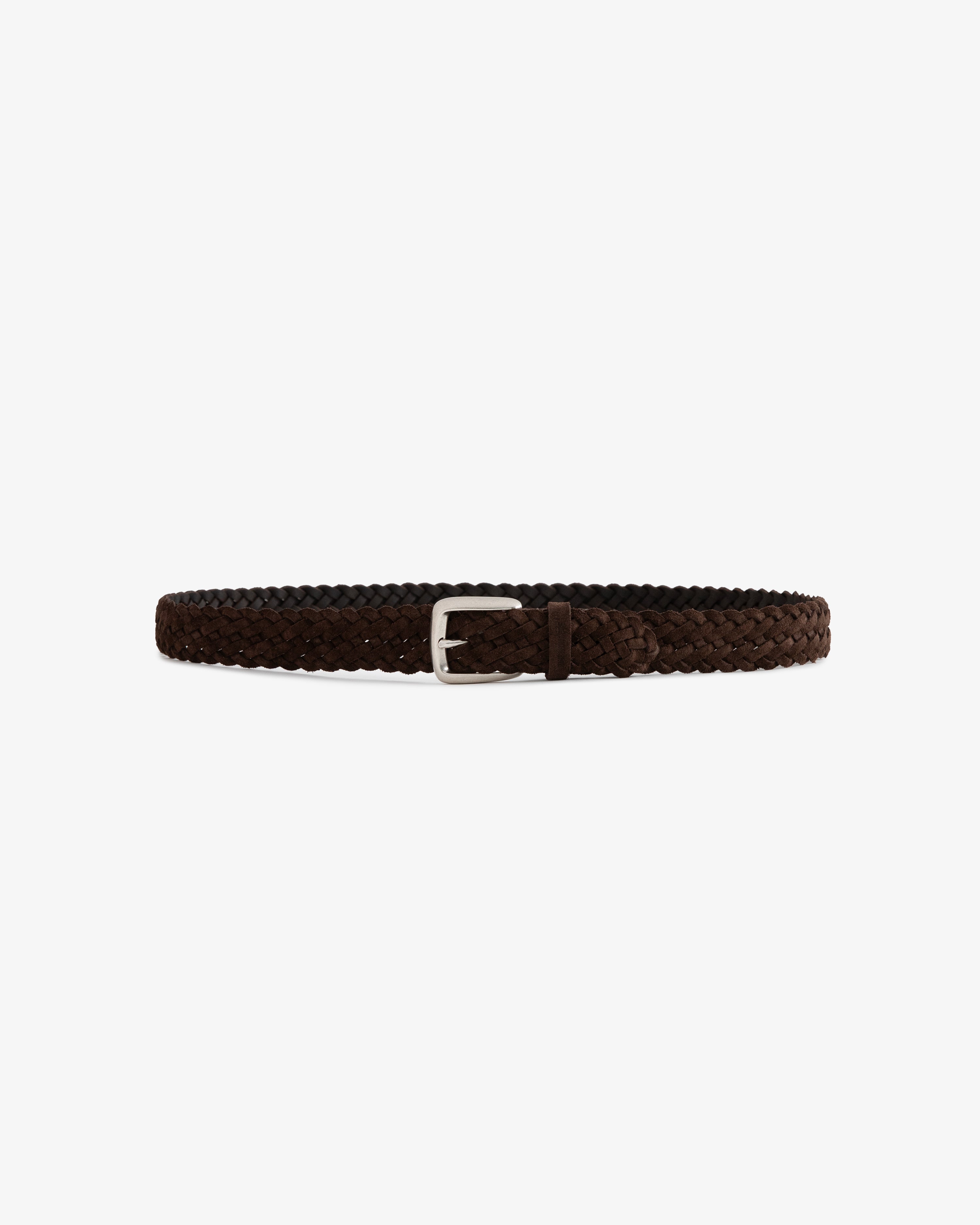 Braided Suede Belt