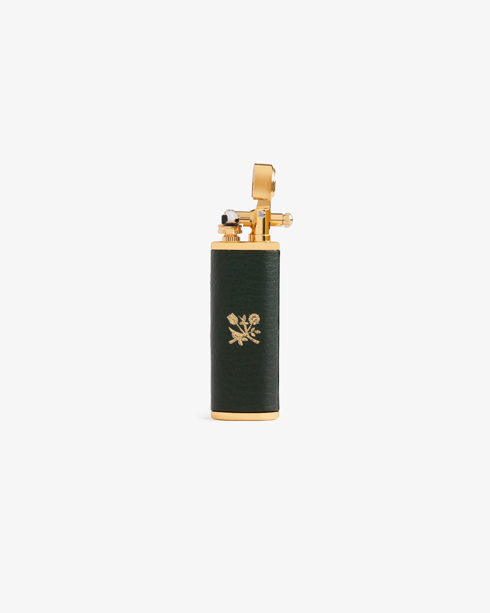 Queens Crest Leather Lighter