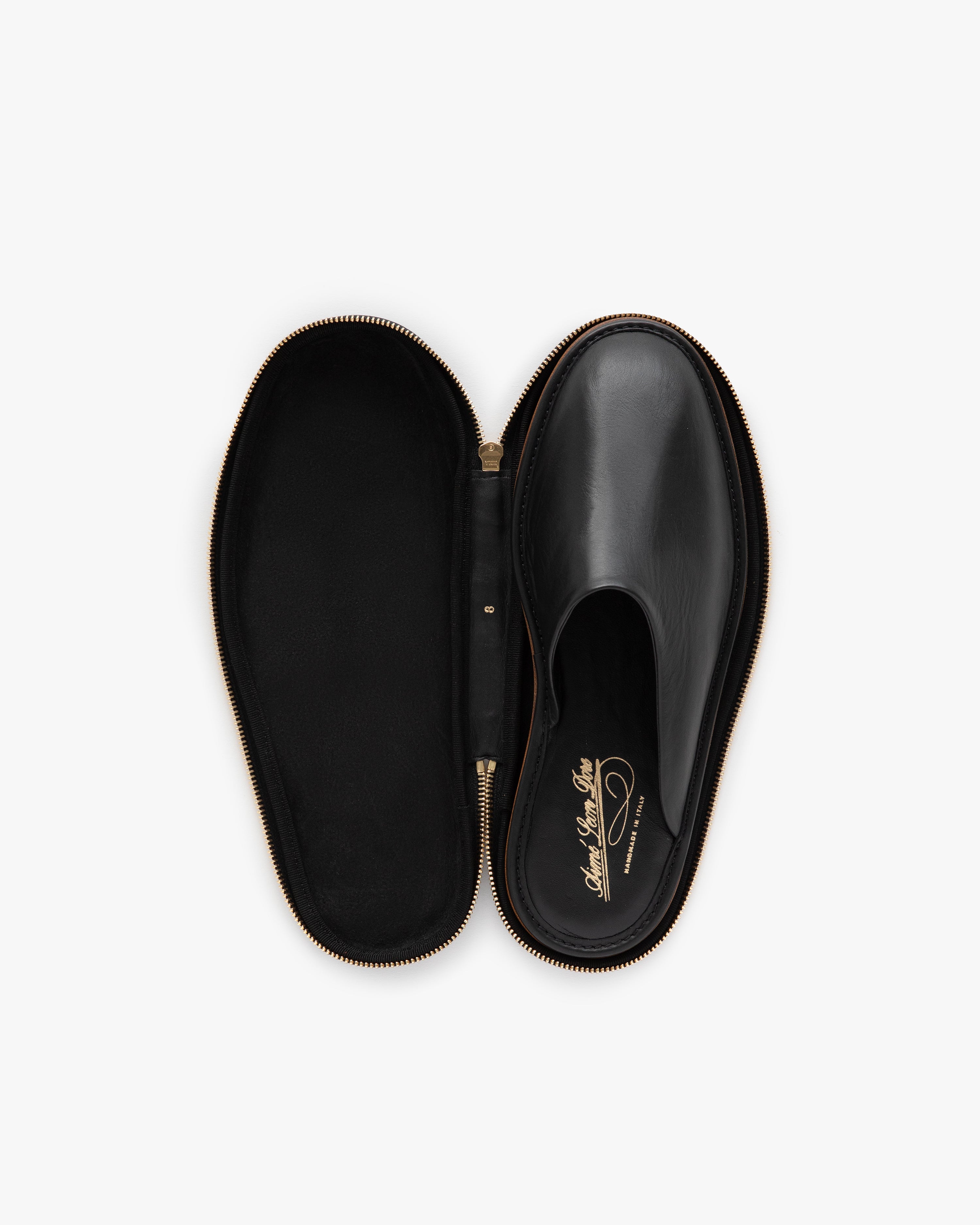 Leather Travel Slipper