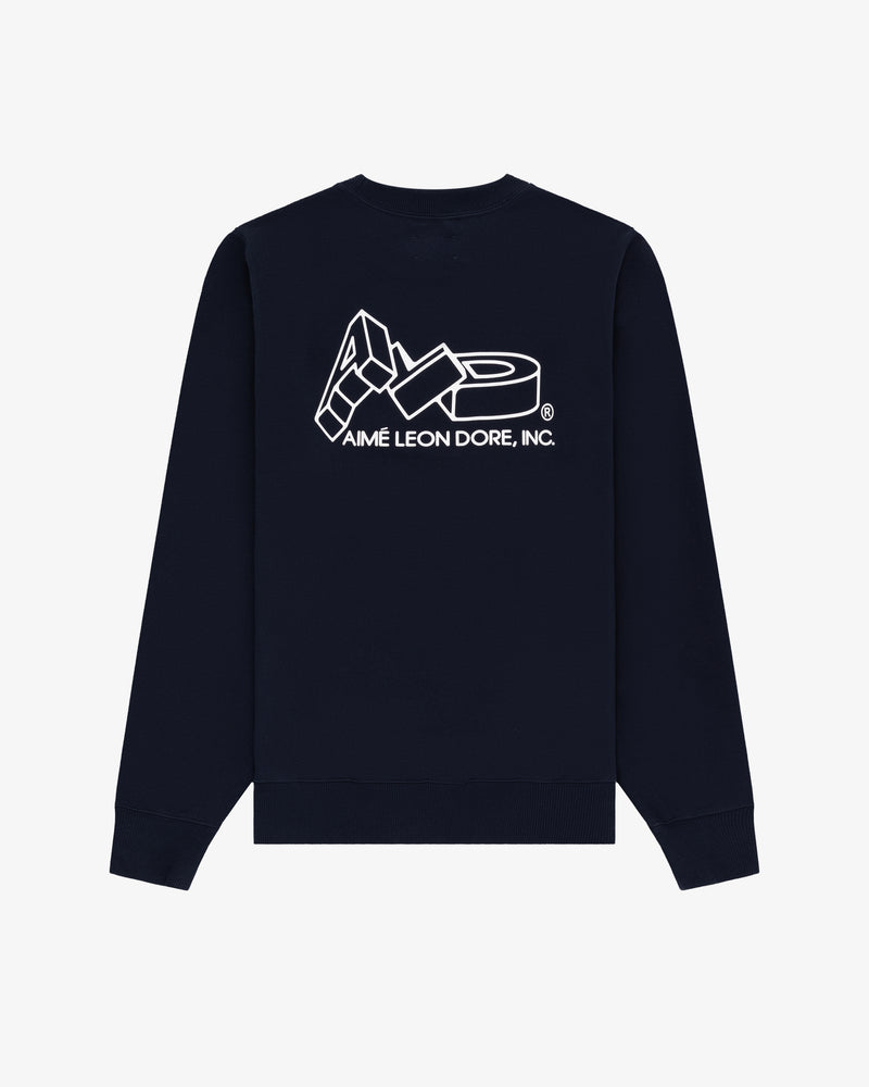 Block Logo Crewneck Sweatshirt