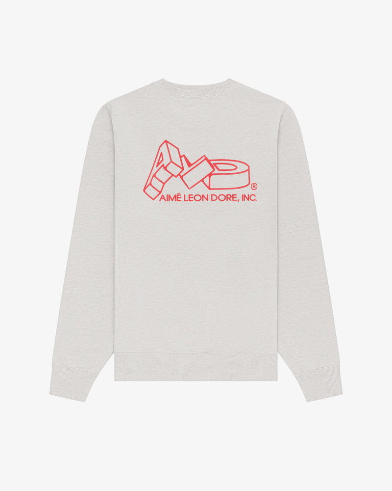 Block Logo Crewneck Sweatshirt