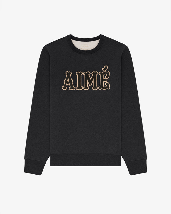 Aimé Appliqué Crewneck Sweatshirt