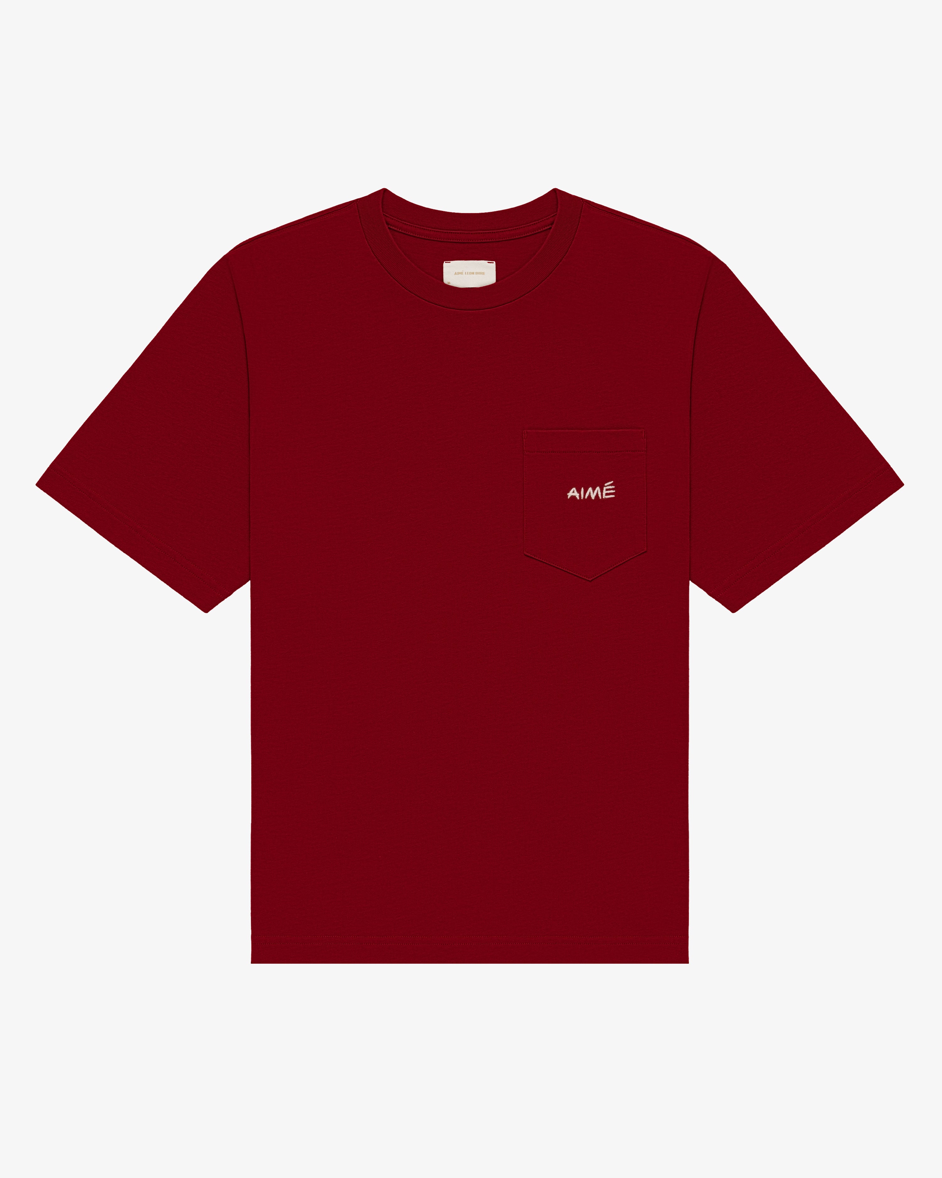 Embroidered Aimé Pocket Tee