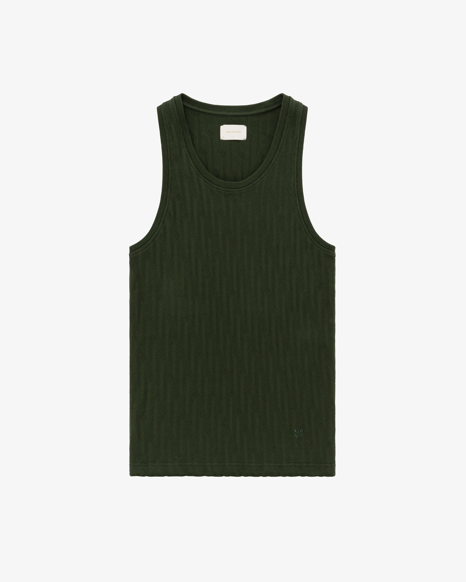 Pointelle Tank Top