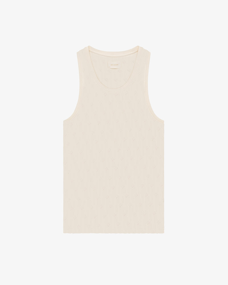 Pointelle Tank Top