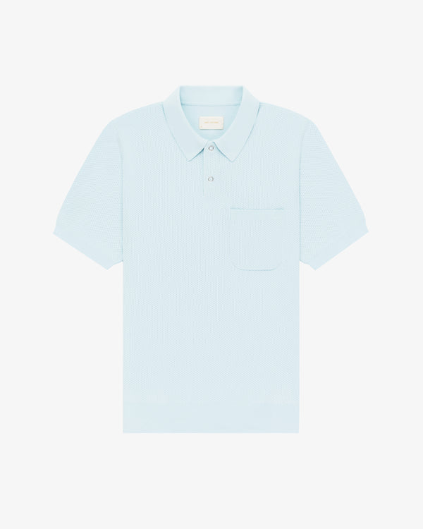 Short-Sleeve Knit Polo