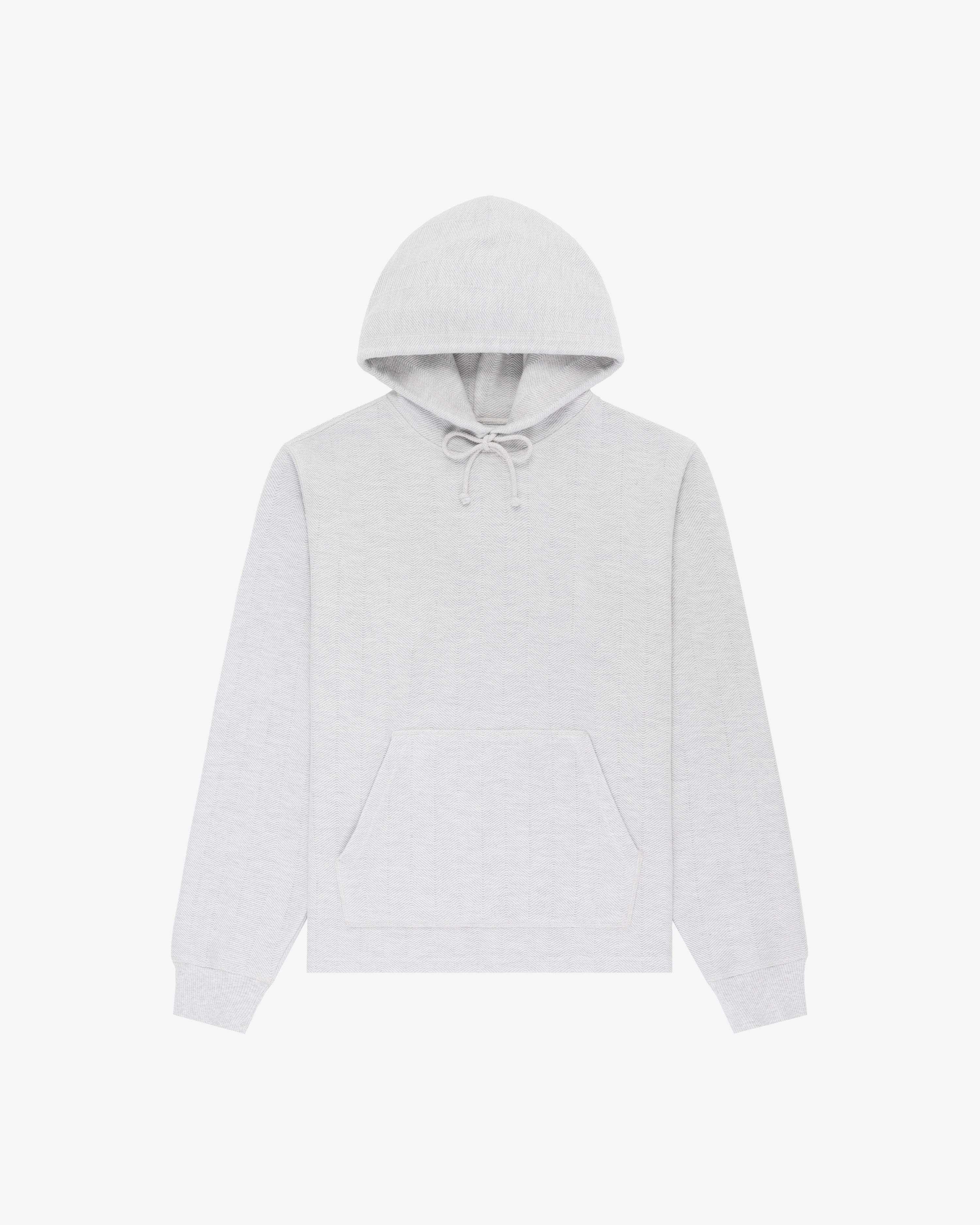 Herringbone Terry Hoodie Aime Leon Dore