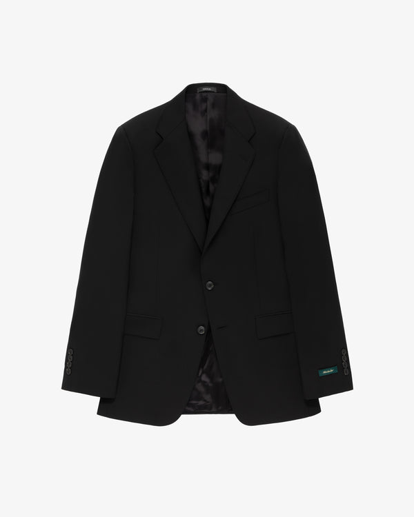 Single-Breasted  Wool  Suit Jacket