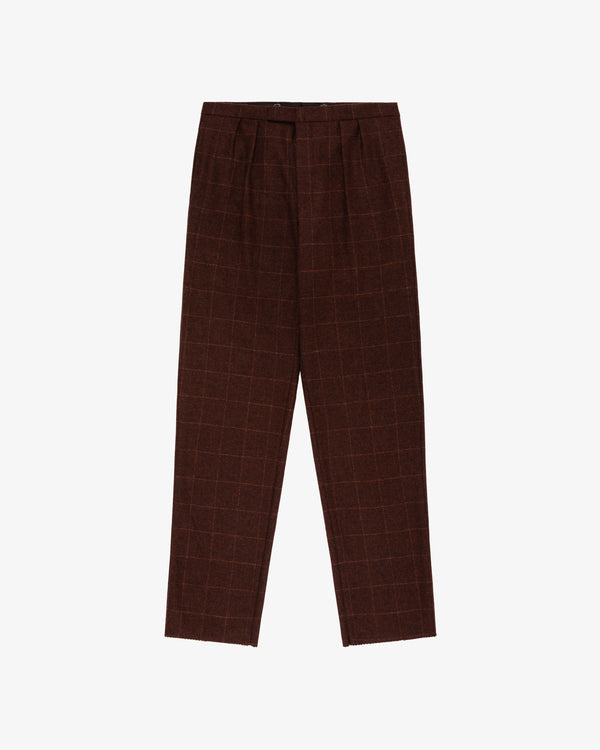 Windowpane Suit Trouser