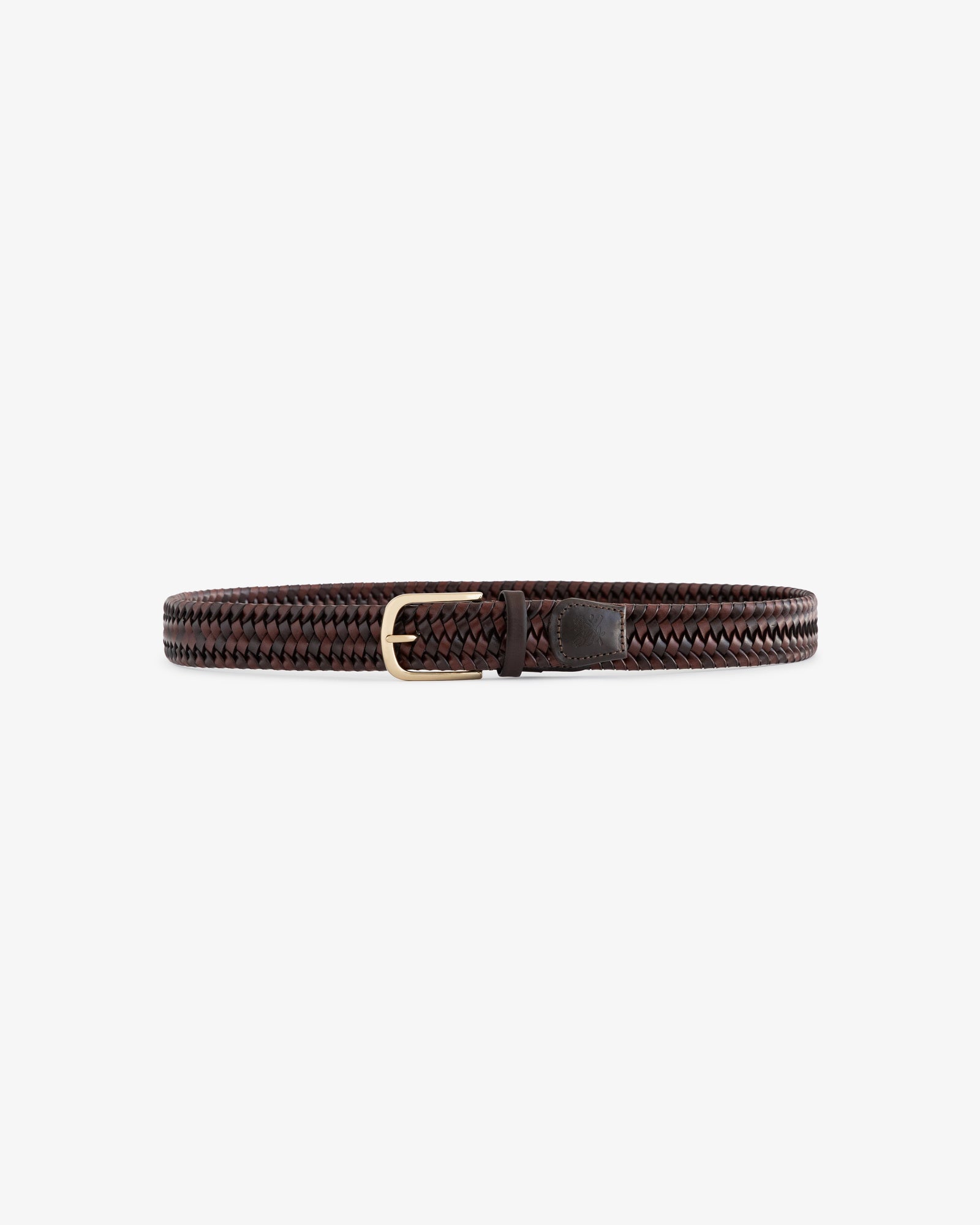 Tonal Braided Leather Belt