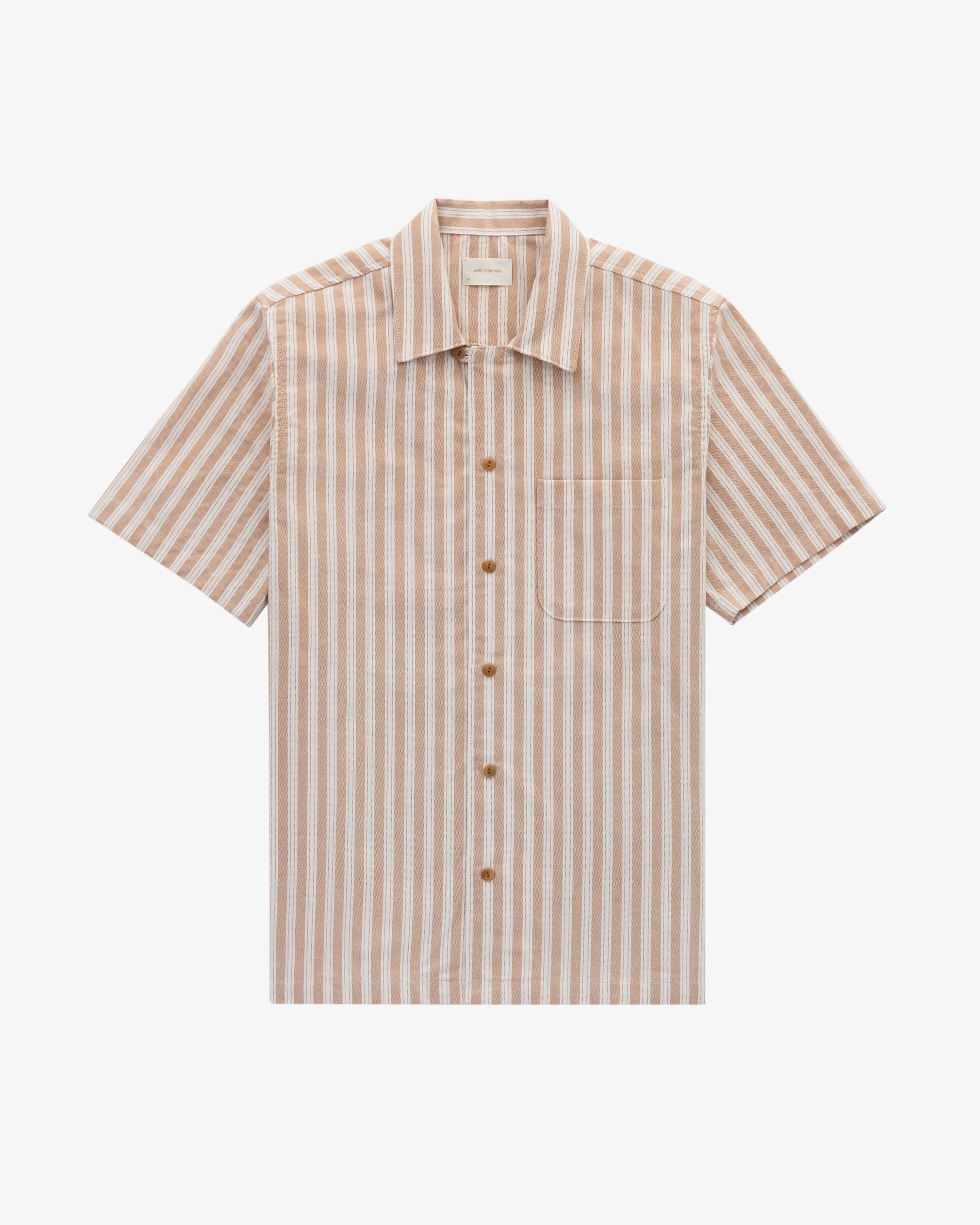 １着でも送料無料 Aime Leon Dore Striped Leisure Shirt kochmetal.com.br