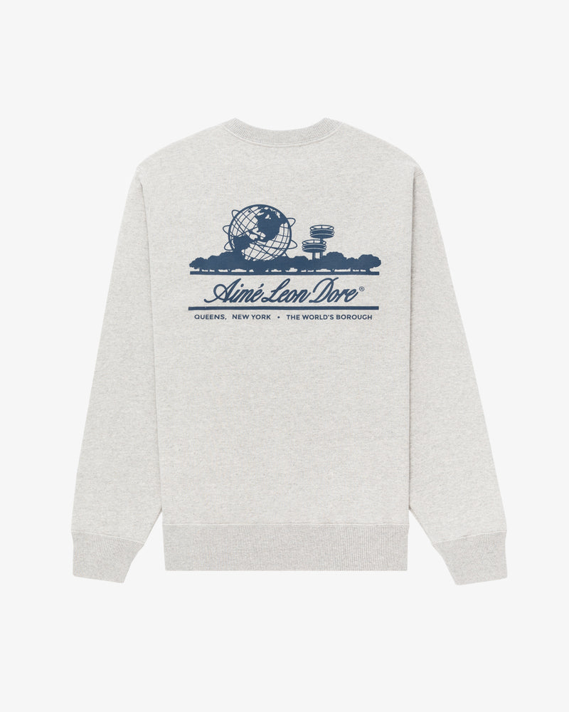 Aimé Leon Dore Rugby Crewneck - Natural / Dusty Pink / Clay