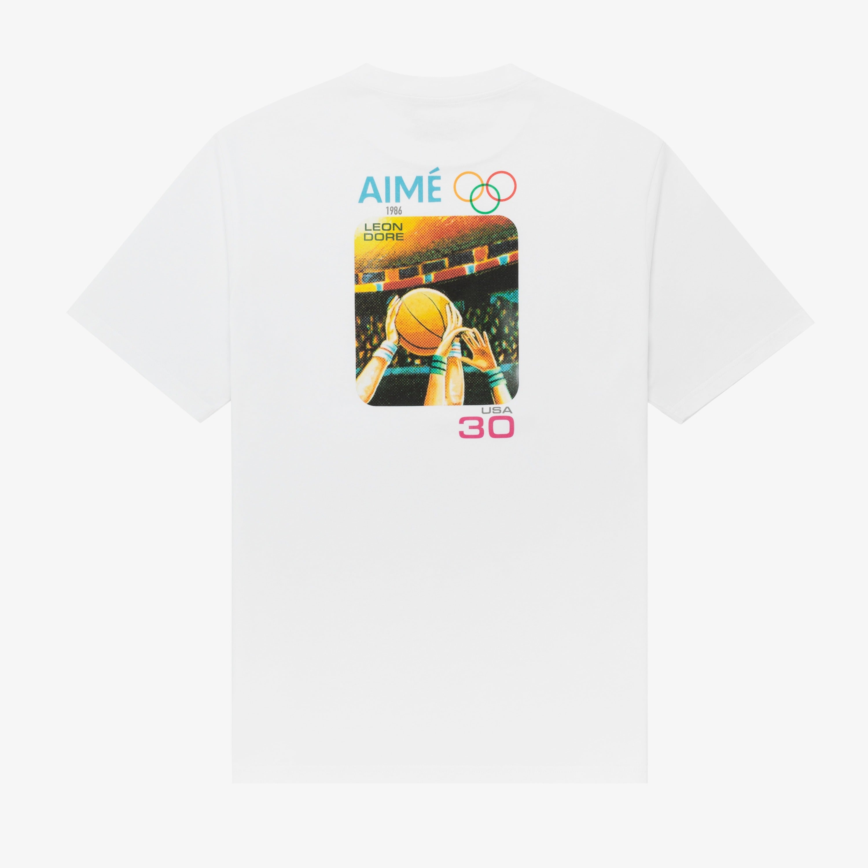 Aimé Leon Dore S/S Graphic Tee Gray 00817TP