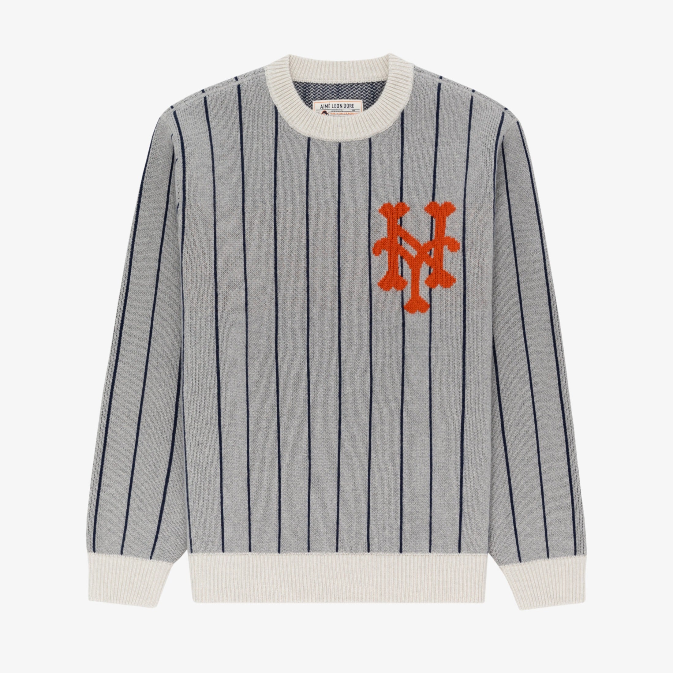 ALD / New York Mets Pinstripe Sweater – Aimé Leon Dore