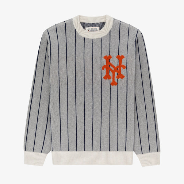 ALD New York Mets Pinstripe Sweater Aime Leon Dore