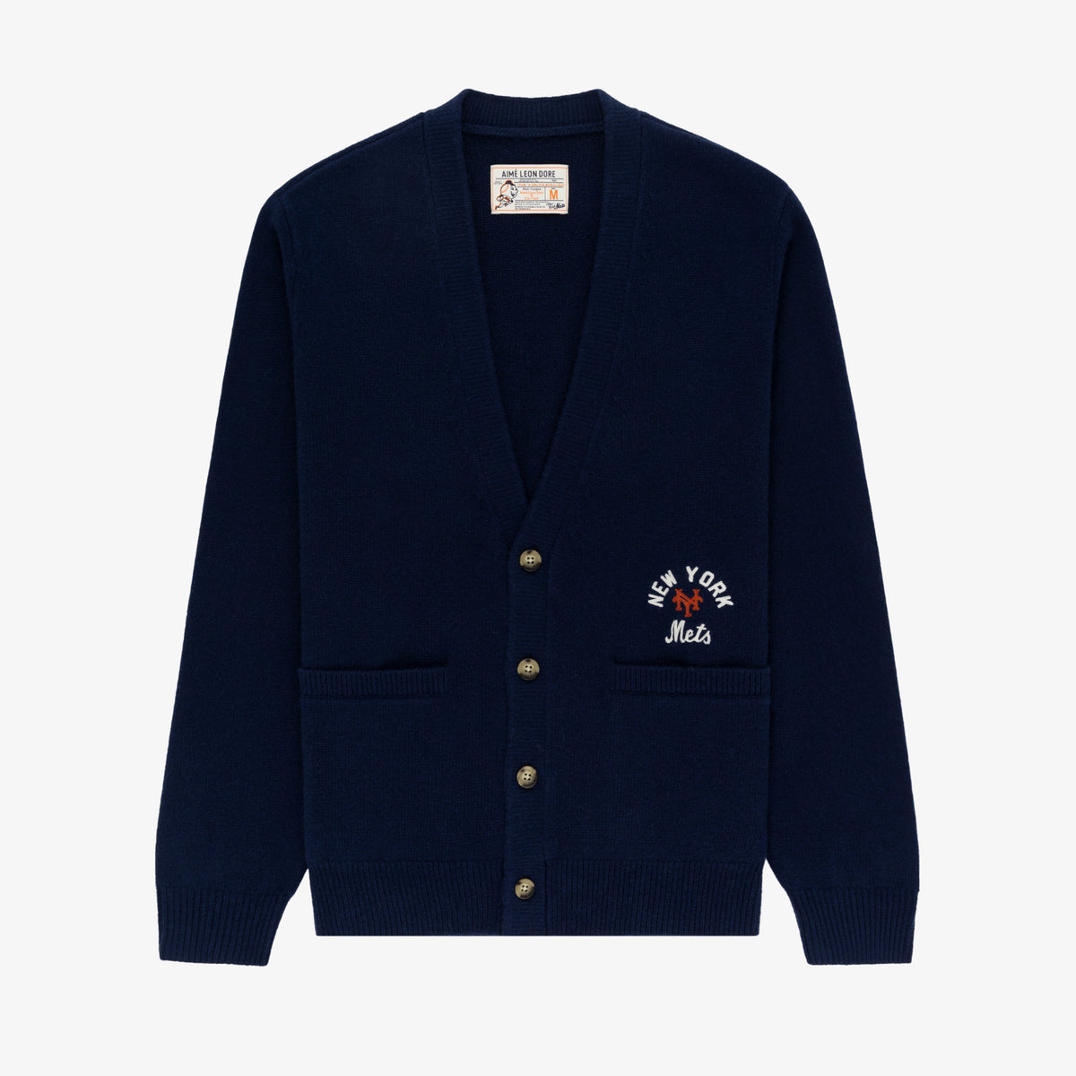 ALD / New York Mets Merino Cardigan – Aimé Leon Dore