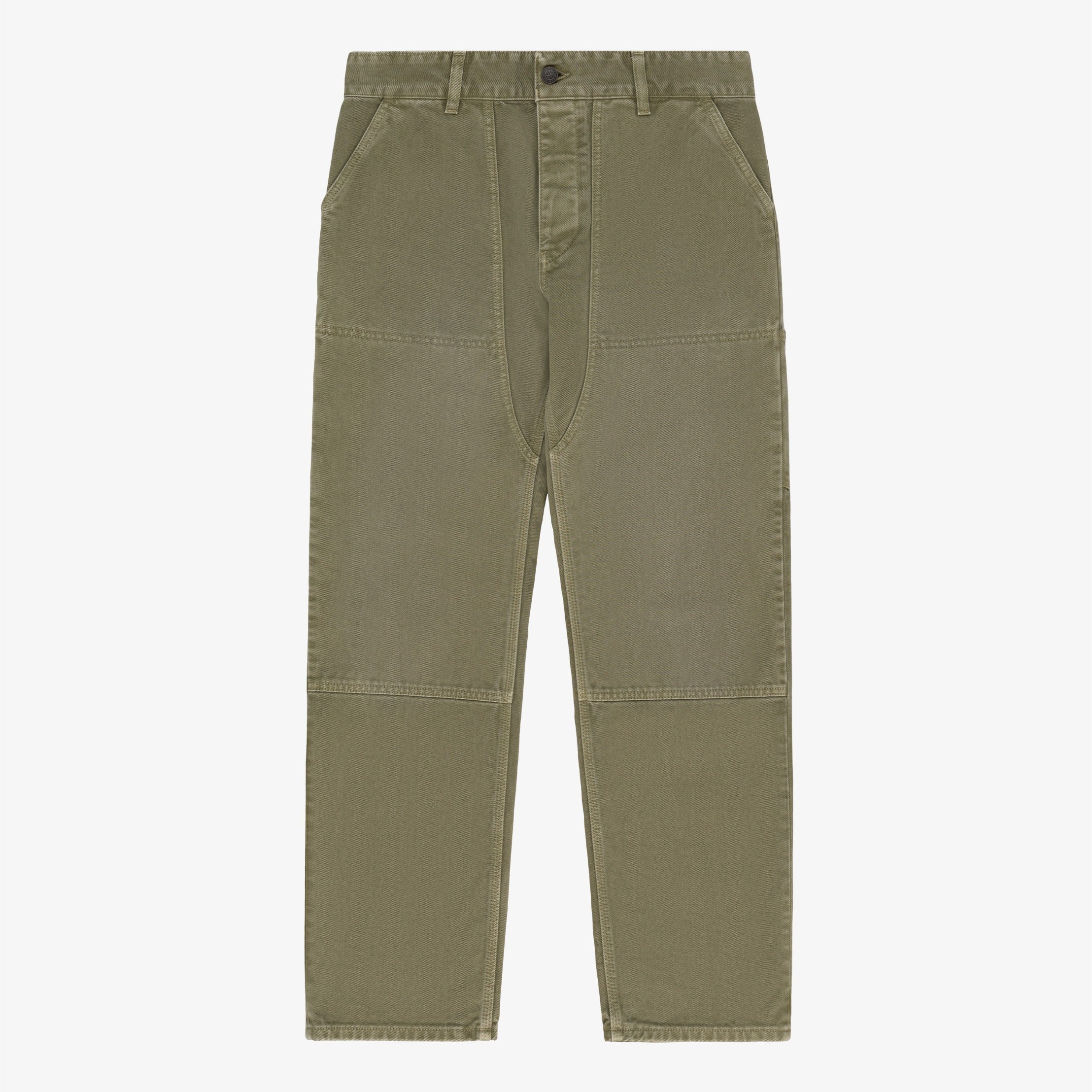 Garment Dyed Double Knee Carpenter Pant