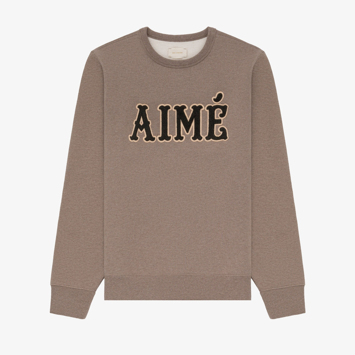 Aimé Appliqué Crewneck Sweatshirt – Aimé Leon Dore