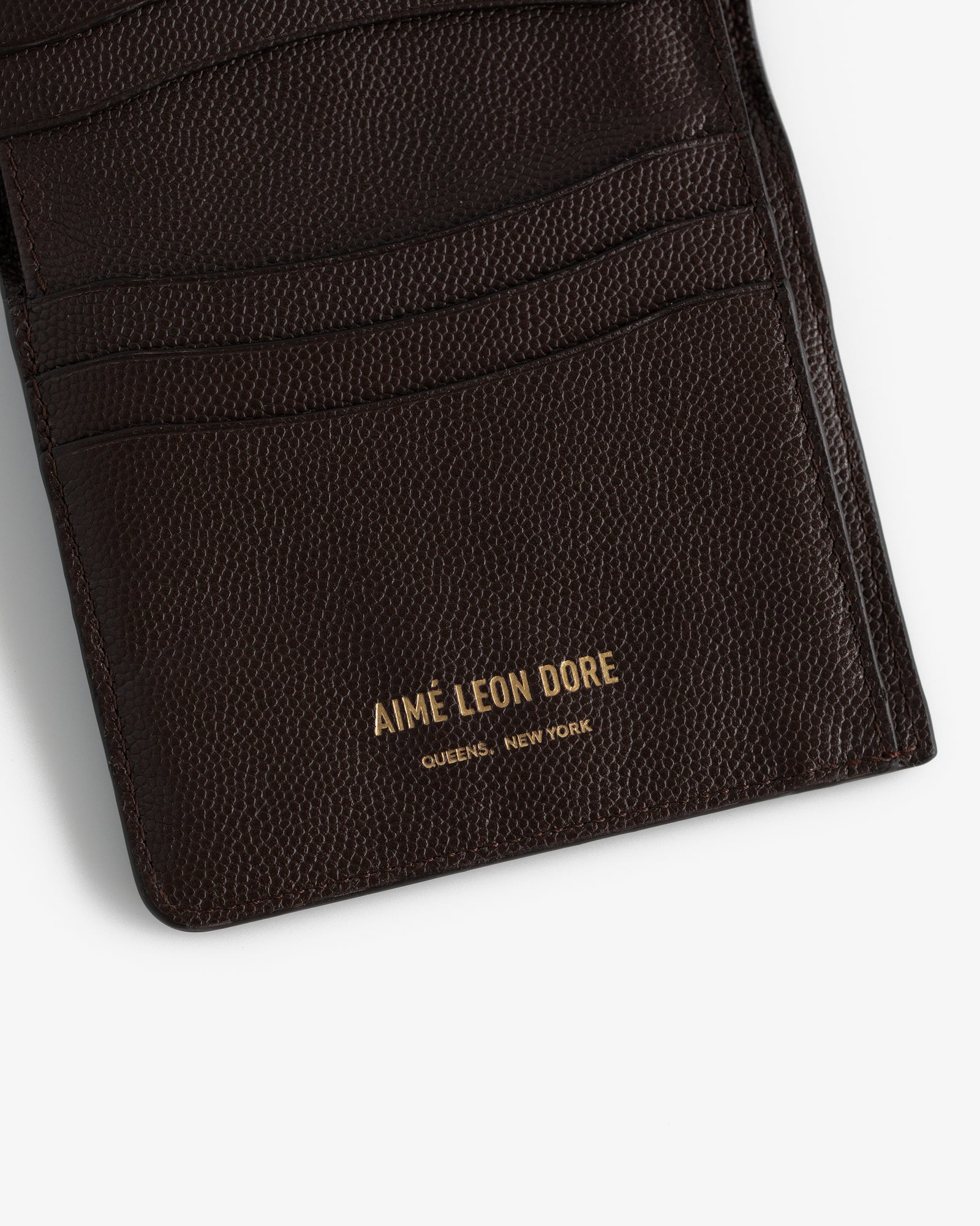 Caviar Leather Bi-Fold Wallet