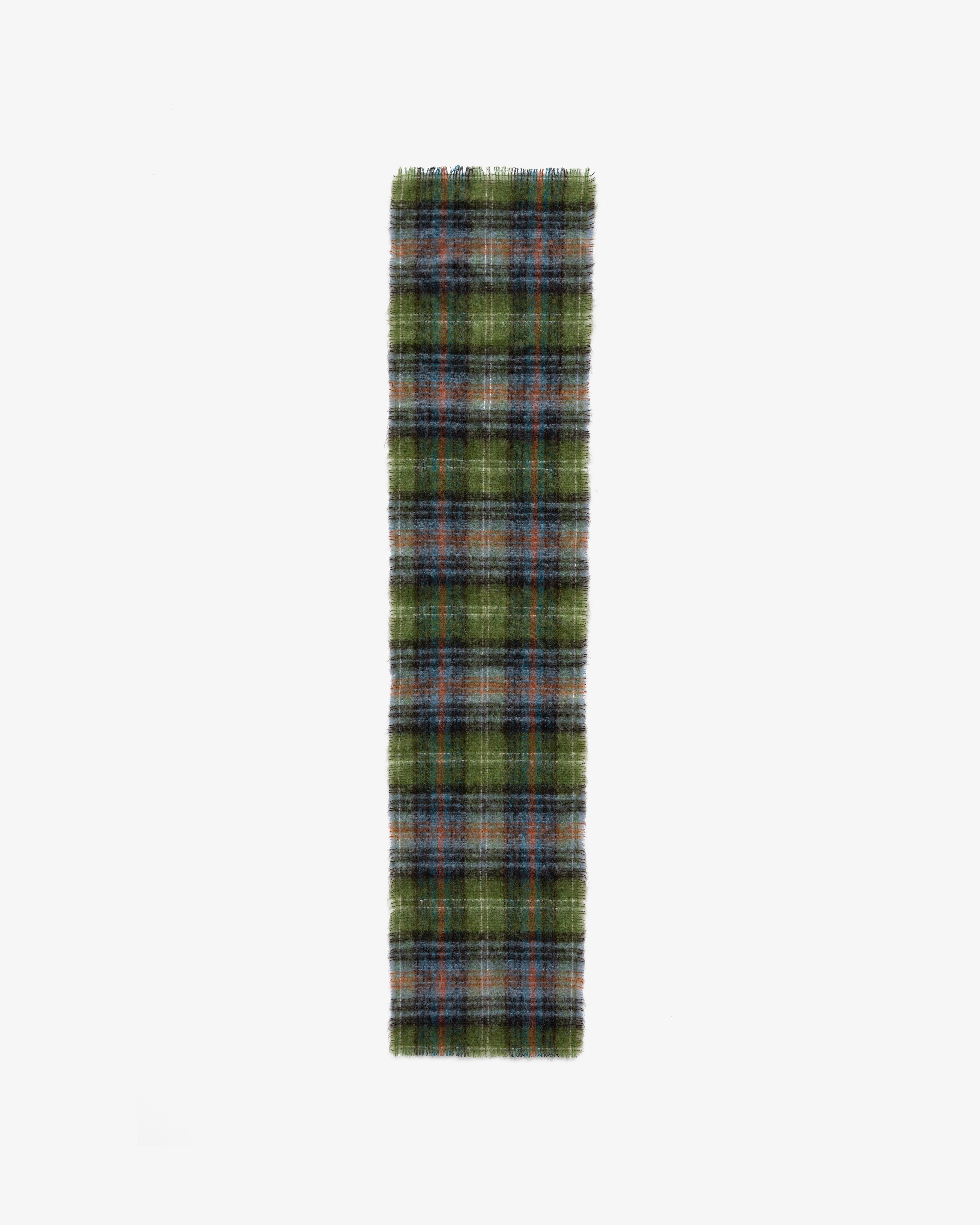 Plaid Wool Scarf