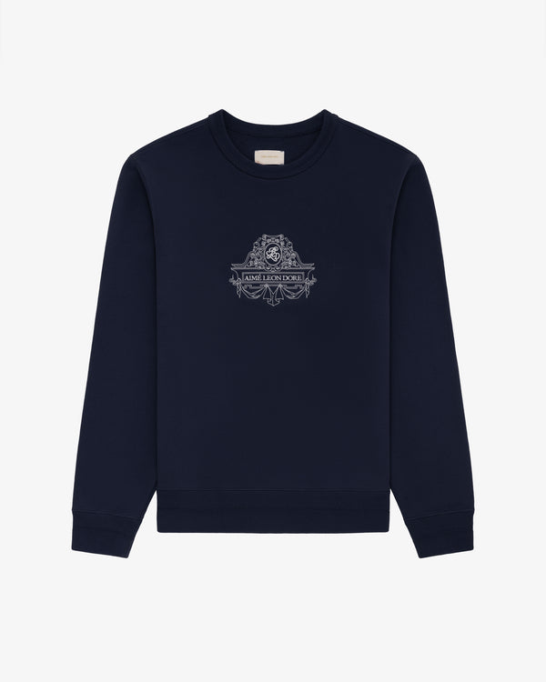 Emblem Logo Crewneck Sweatshirt