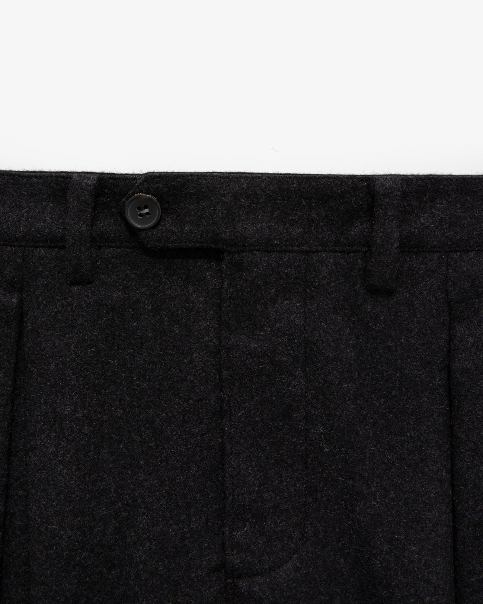 Cuffed Wool Trouser