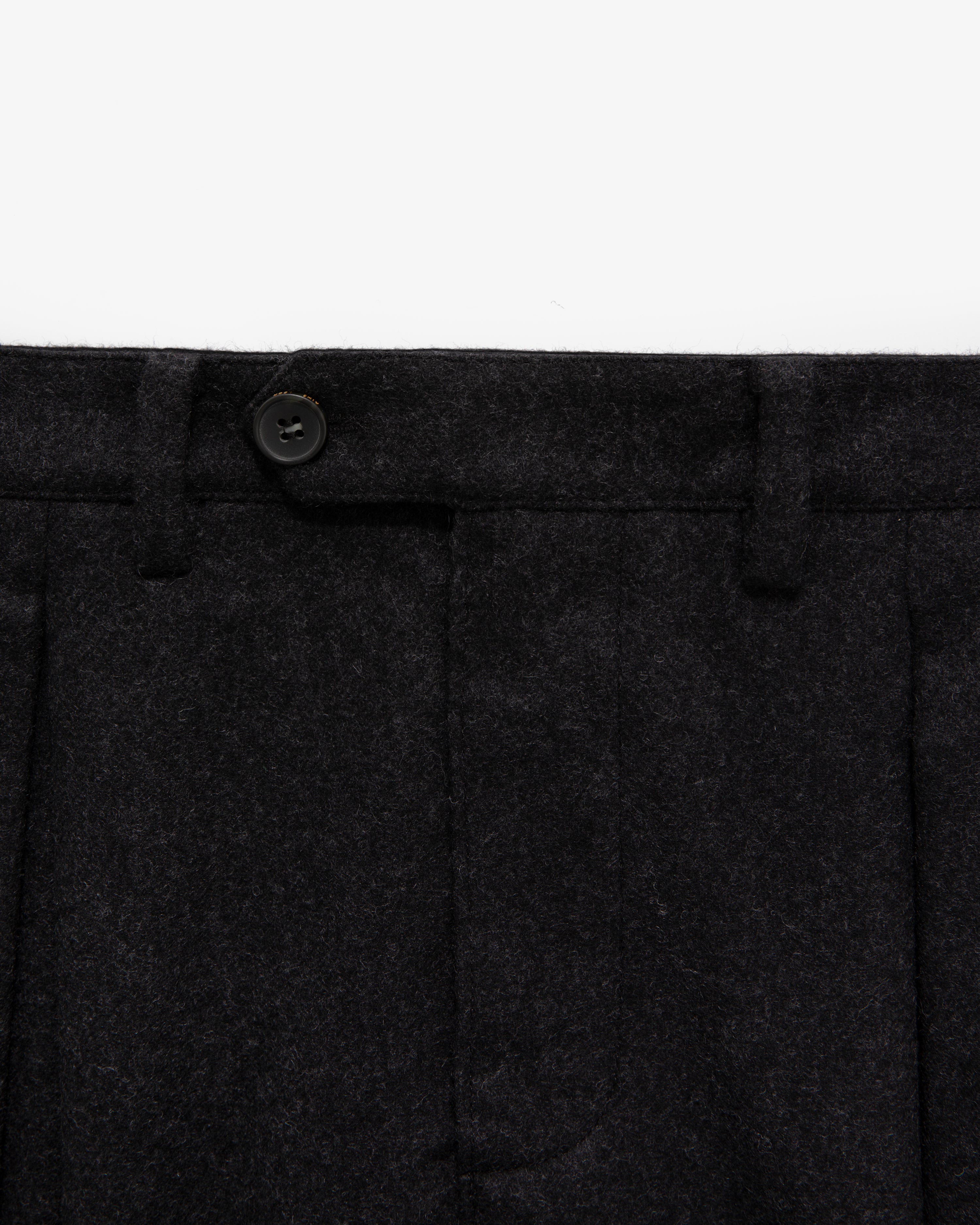 Cuffed Wool Trouser