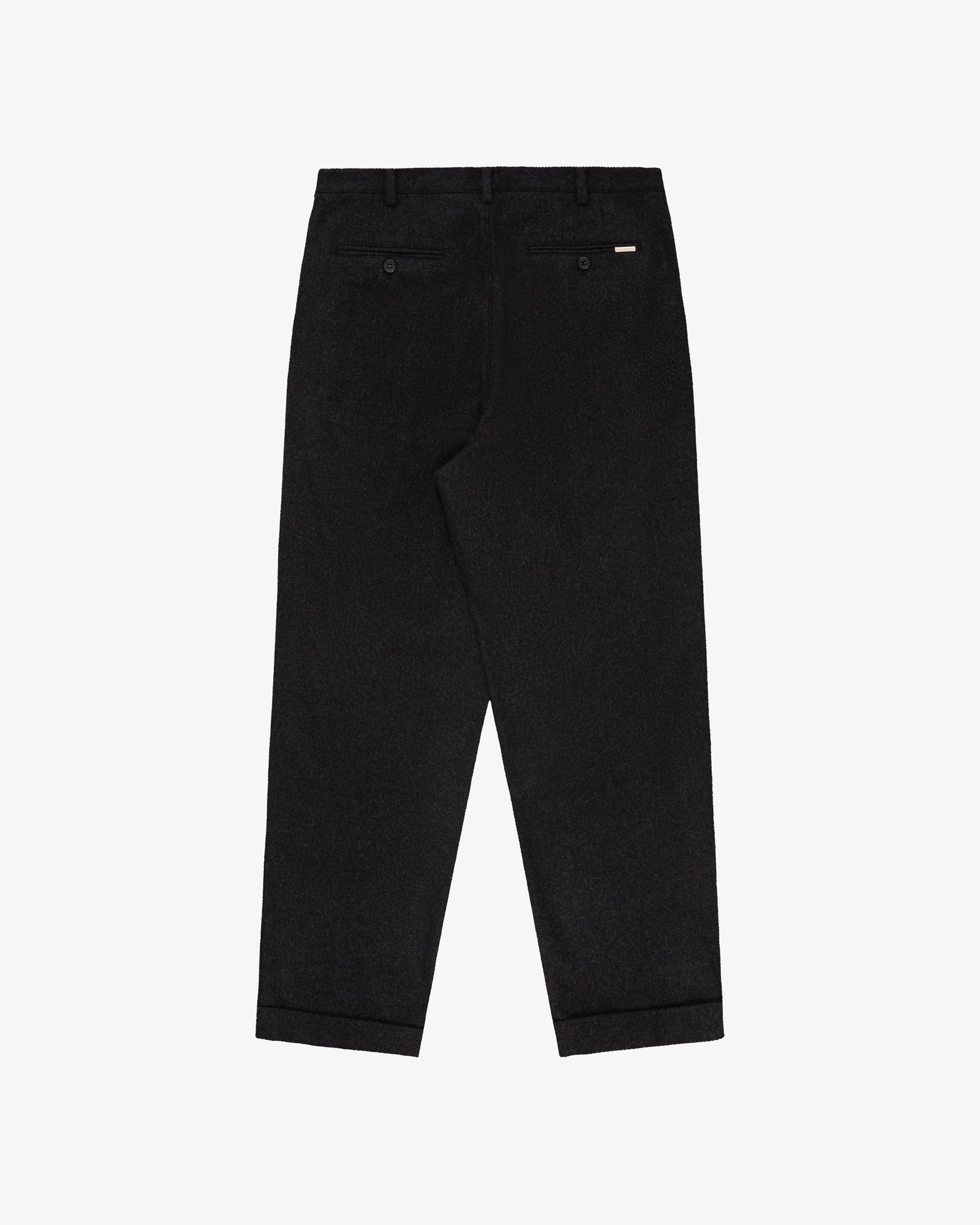 Cuffed Wool Trouser