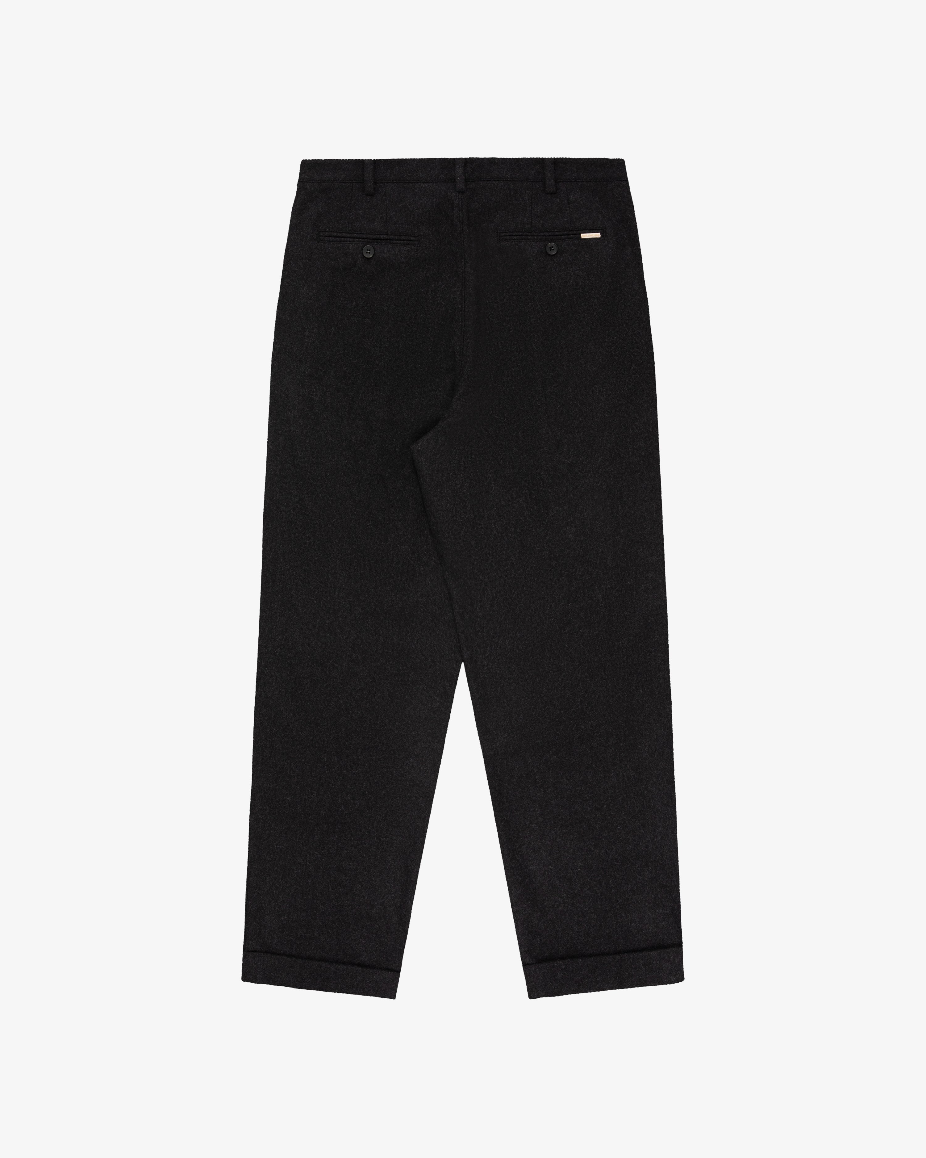 Cuffed Wool Trouser