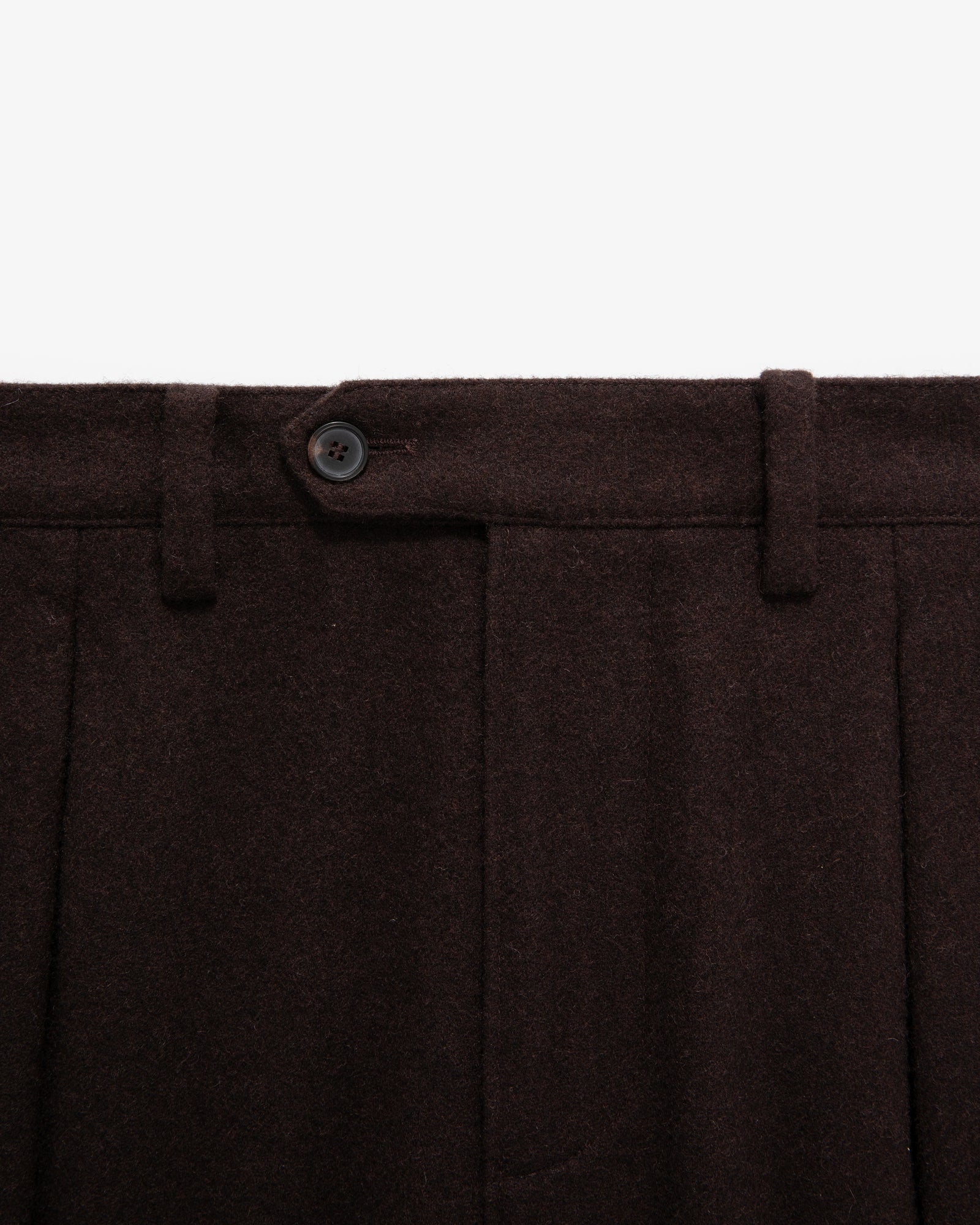 Cuffed Wool Trouser