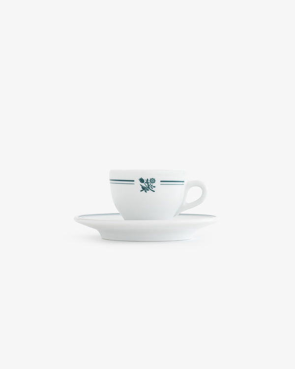 Café Leon Dore Espresso Cup & Saucer (Set of 6)