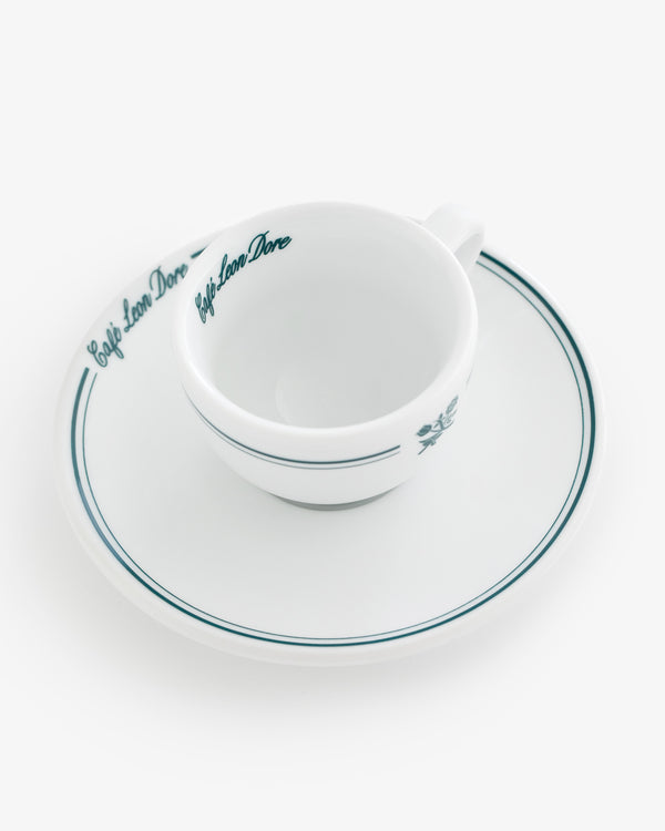 Café Leon Dore Espresso Cup & Saucer (Set of 6)