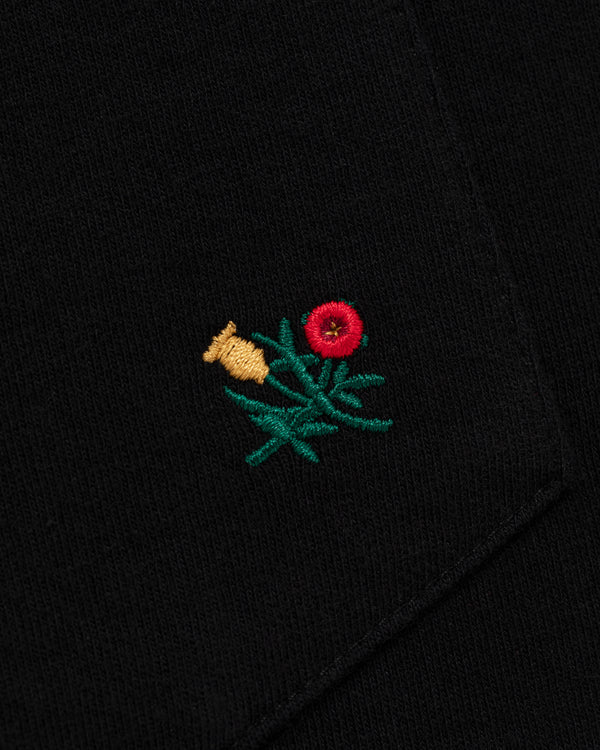 Long-Sleeve Crest Pocket Tee