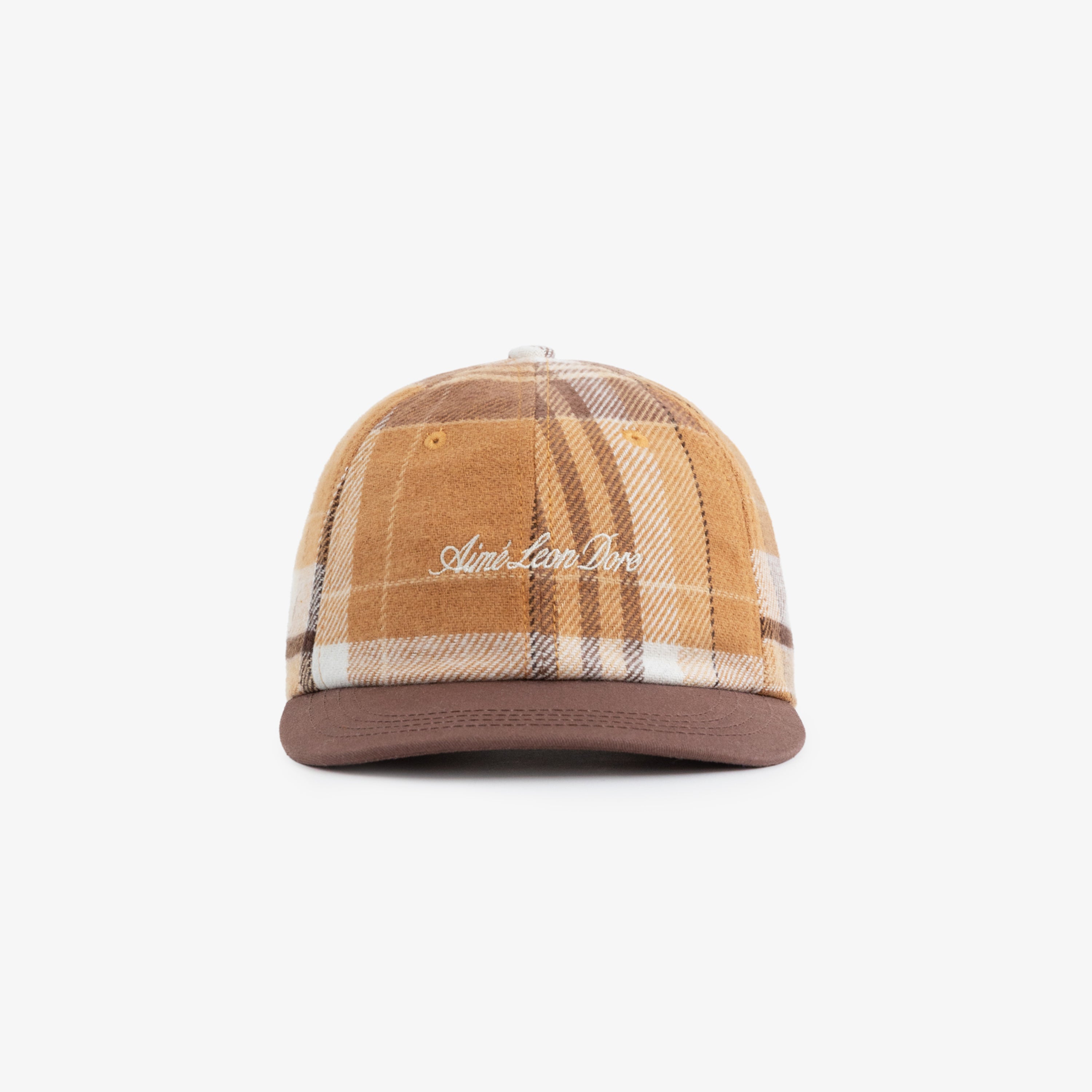 Contrast Plaid Hat