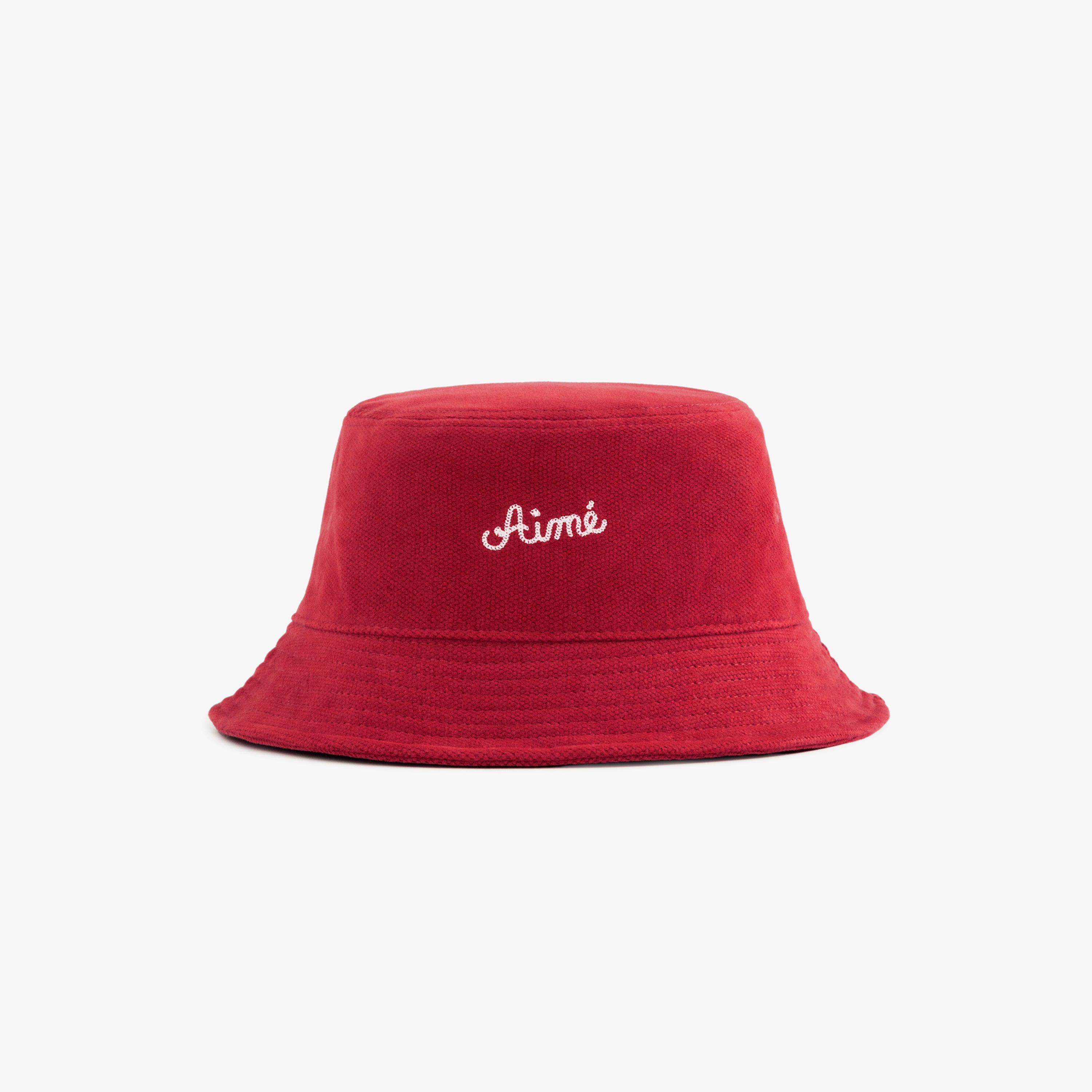 Chain Stitch Moleskin Bucket Hat