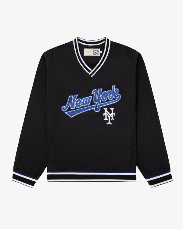 ALD / New York Mets Nylon V-Neck Pullover