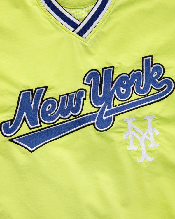 ALD / New York Mets Nylon V-Neck Pullover