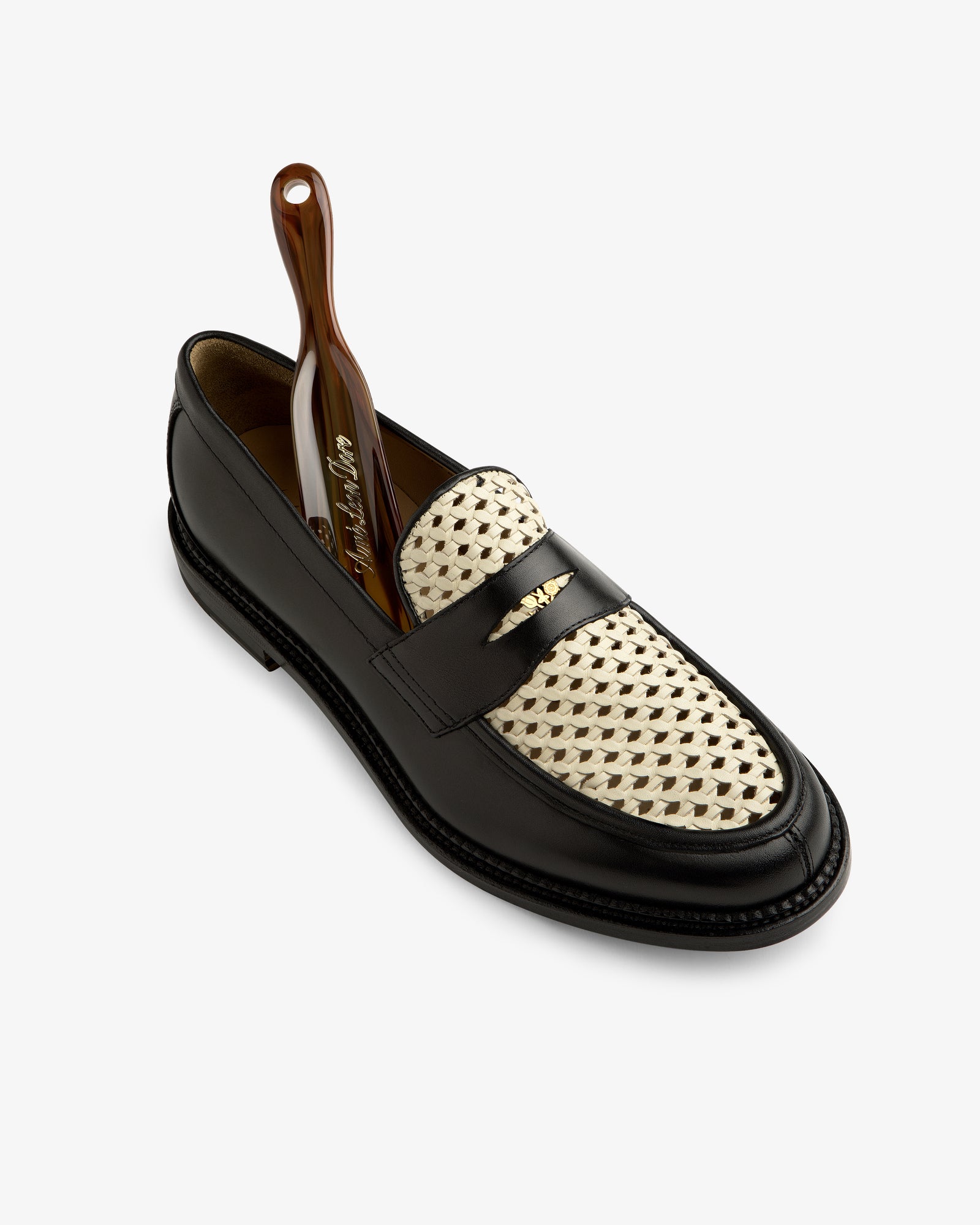 Queens Crest Raffia Loafer