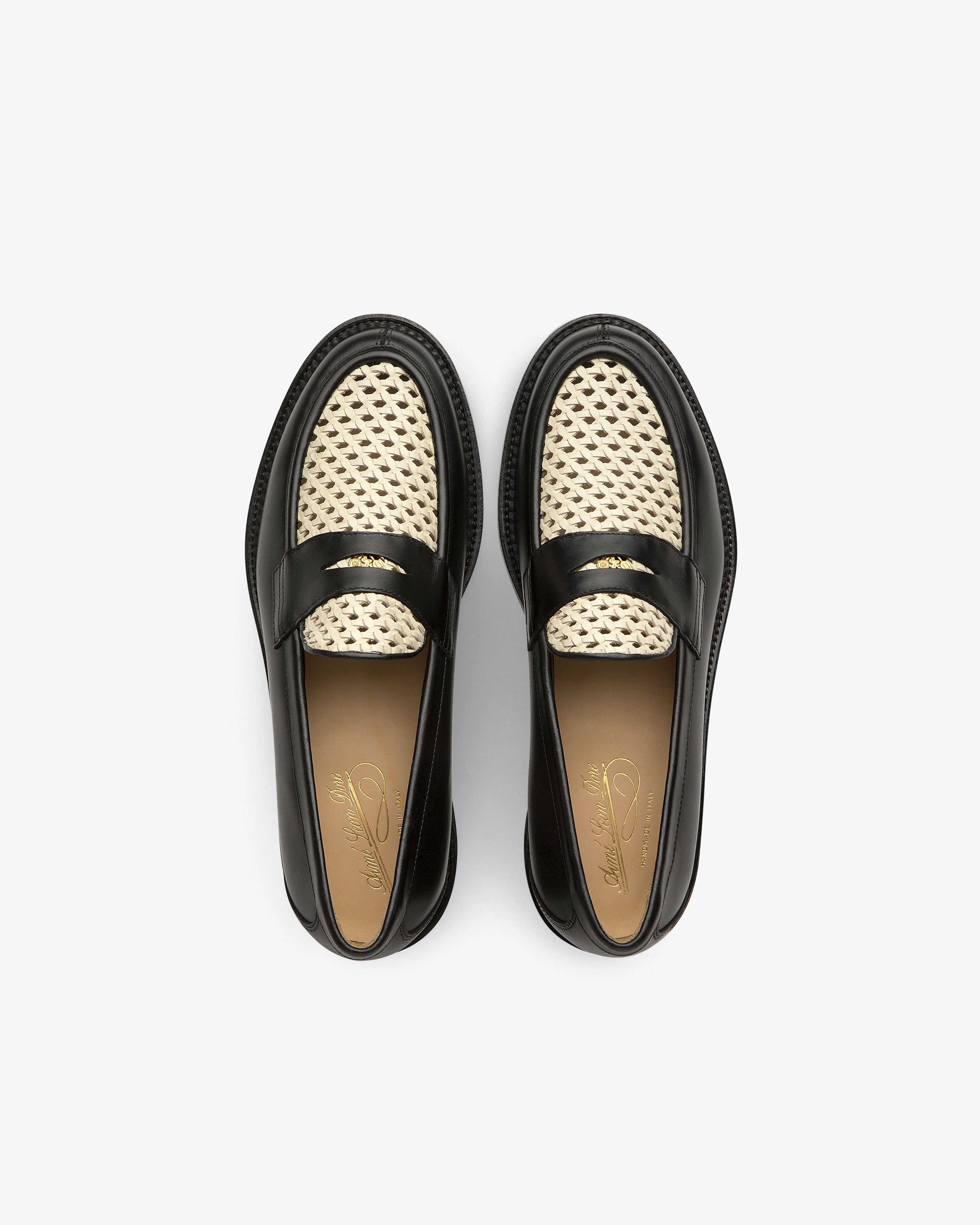 Queens Crest Raffia Loafer