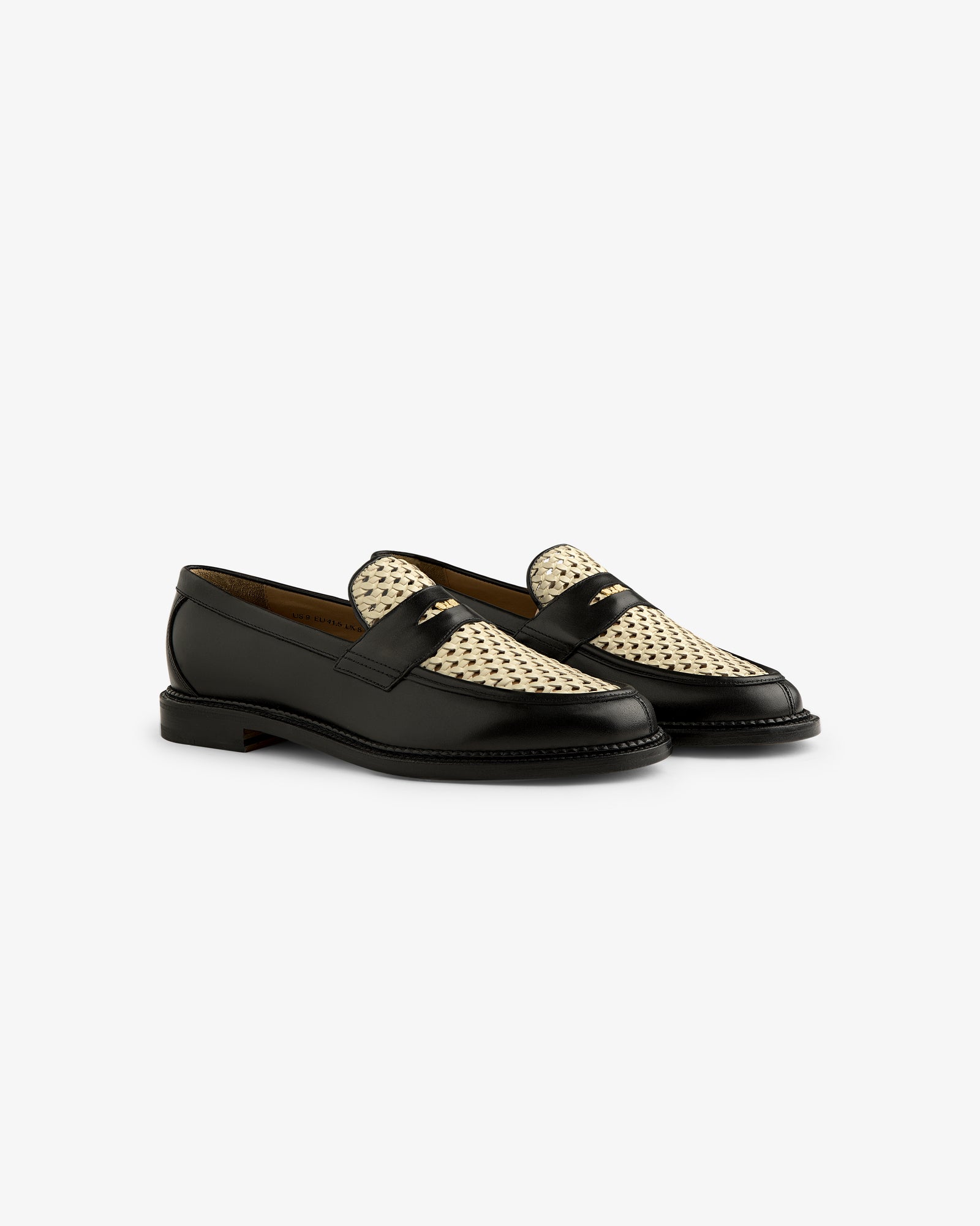 Queens Crest Raffia Loafer