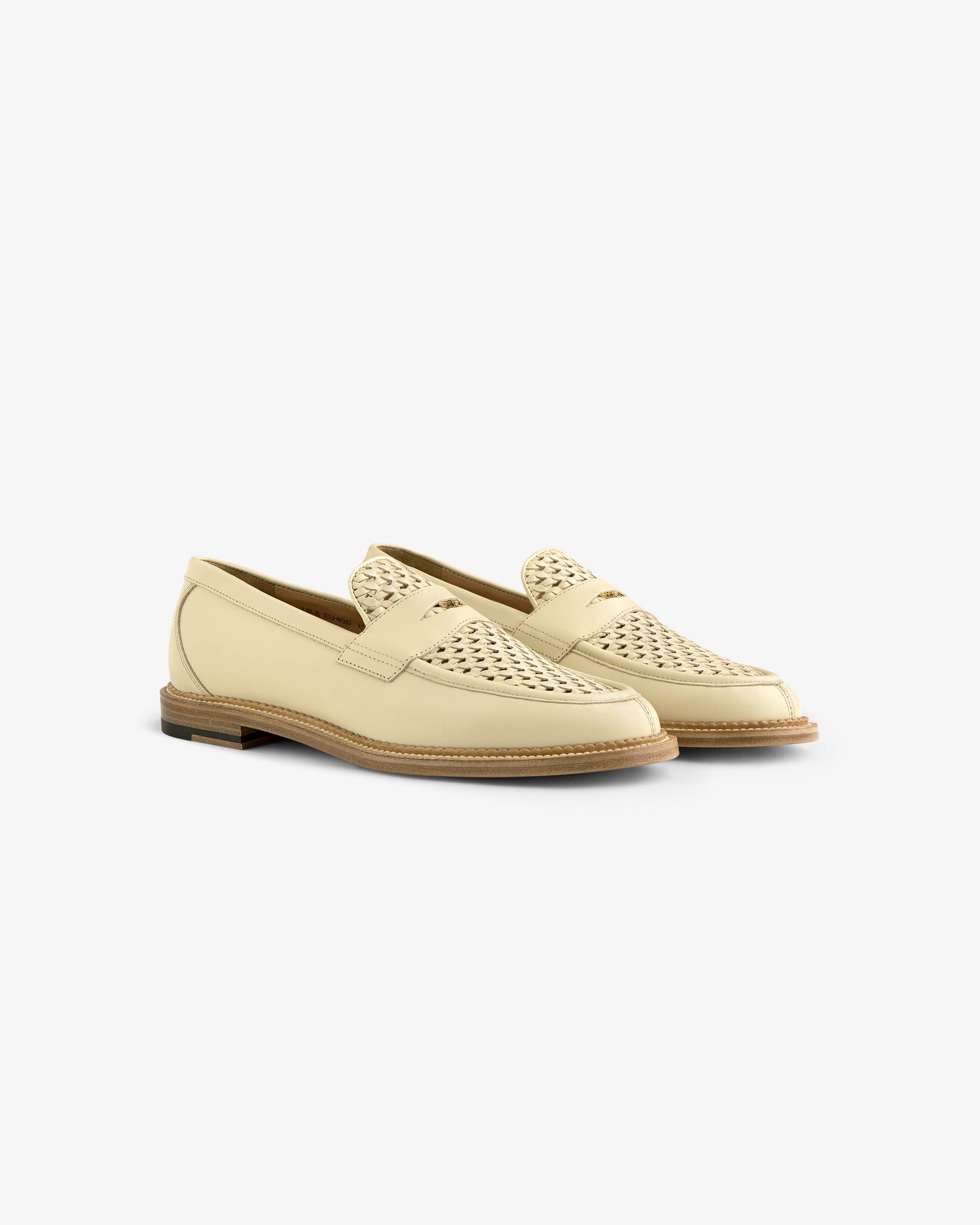 Queens Crest Raffia Loafer