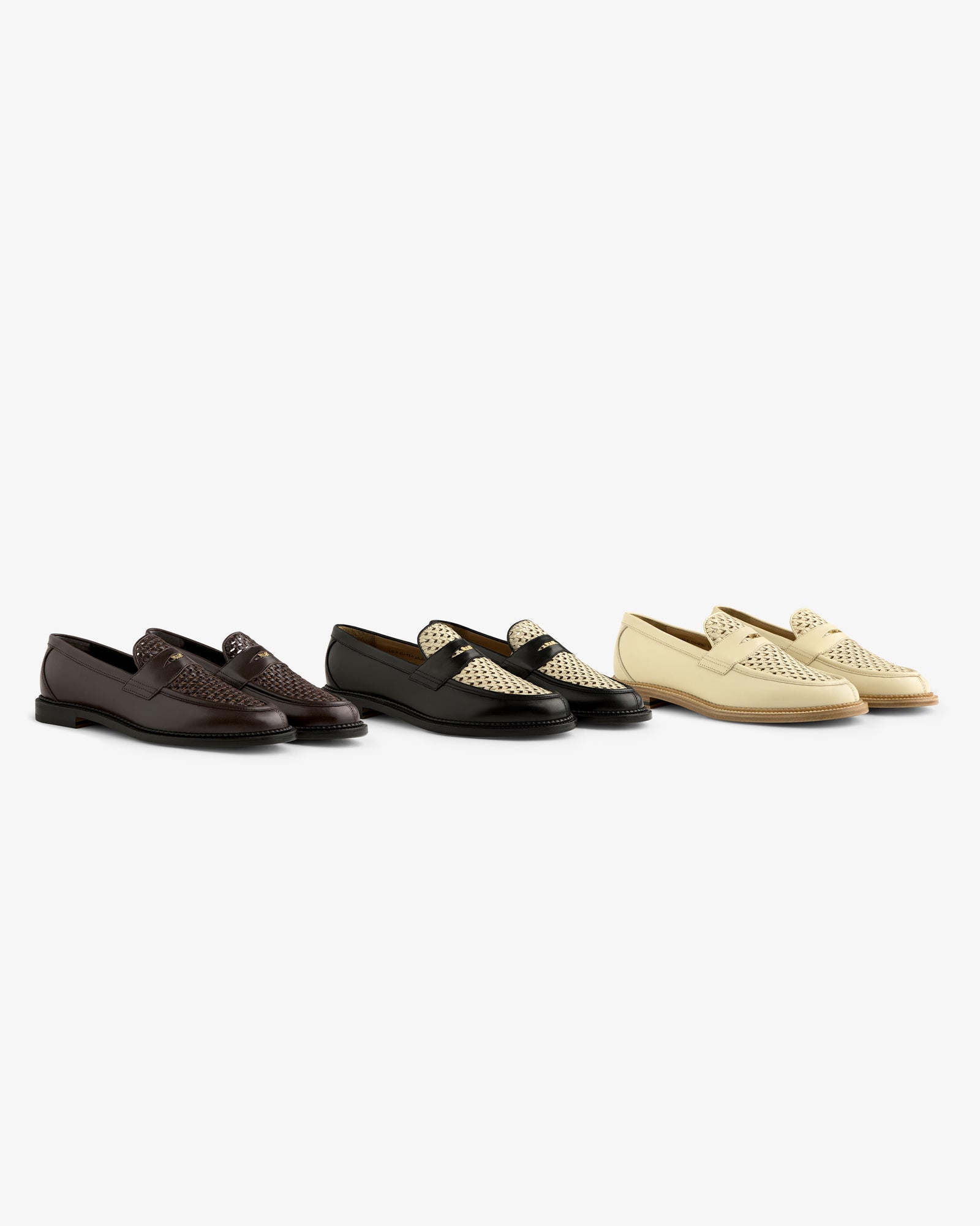 Queens Crest Raffia Loafer